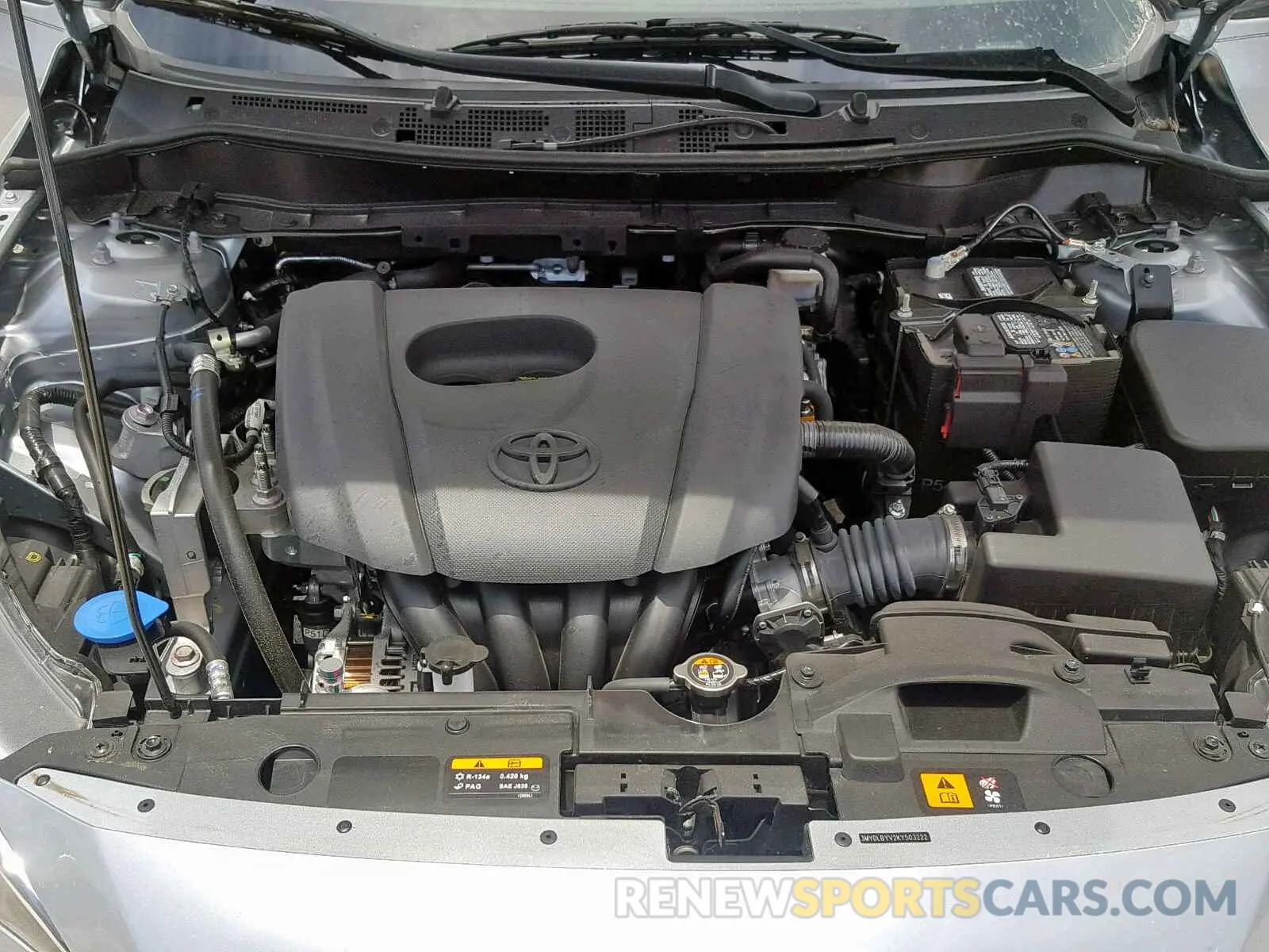 7 Photograph of a damaged car 3MYDLBYV2KY503222 TOYOTA YARIS 2019