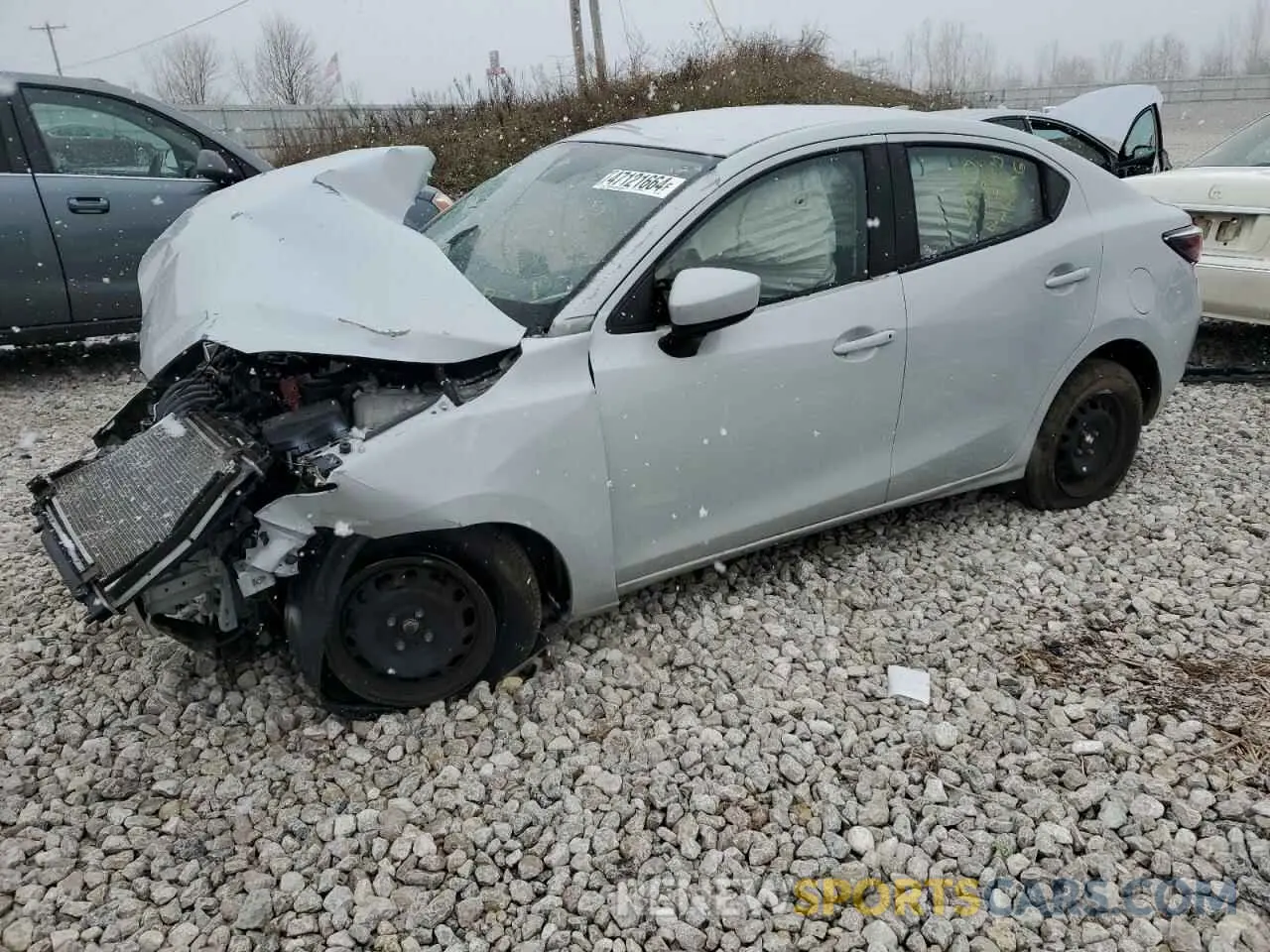 1 Photograph of a damaged car 3MYDLBYV2KY508579 TOYOTA YARIS 2019