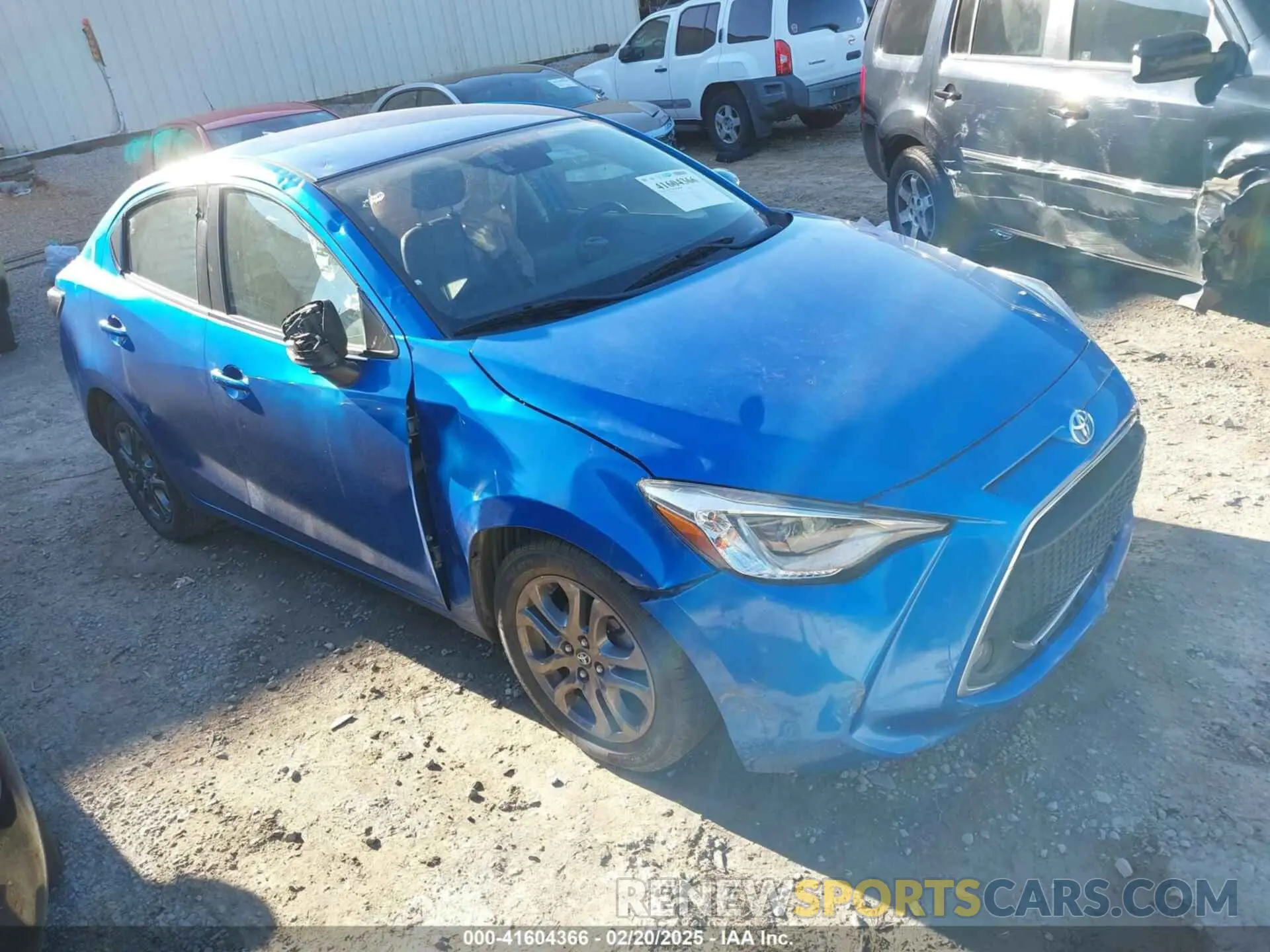 1 Photograph of a damaged car 3MYDLBYV2KY509439 TOYOTA YARIS 2019