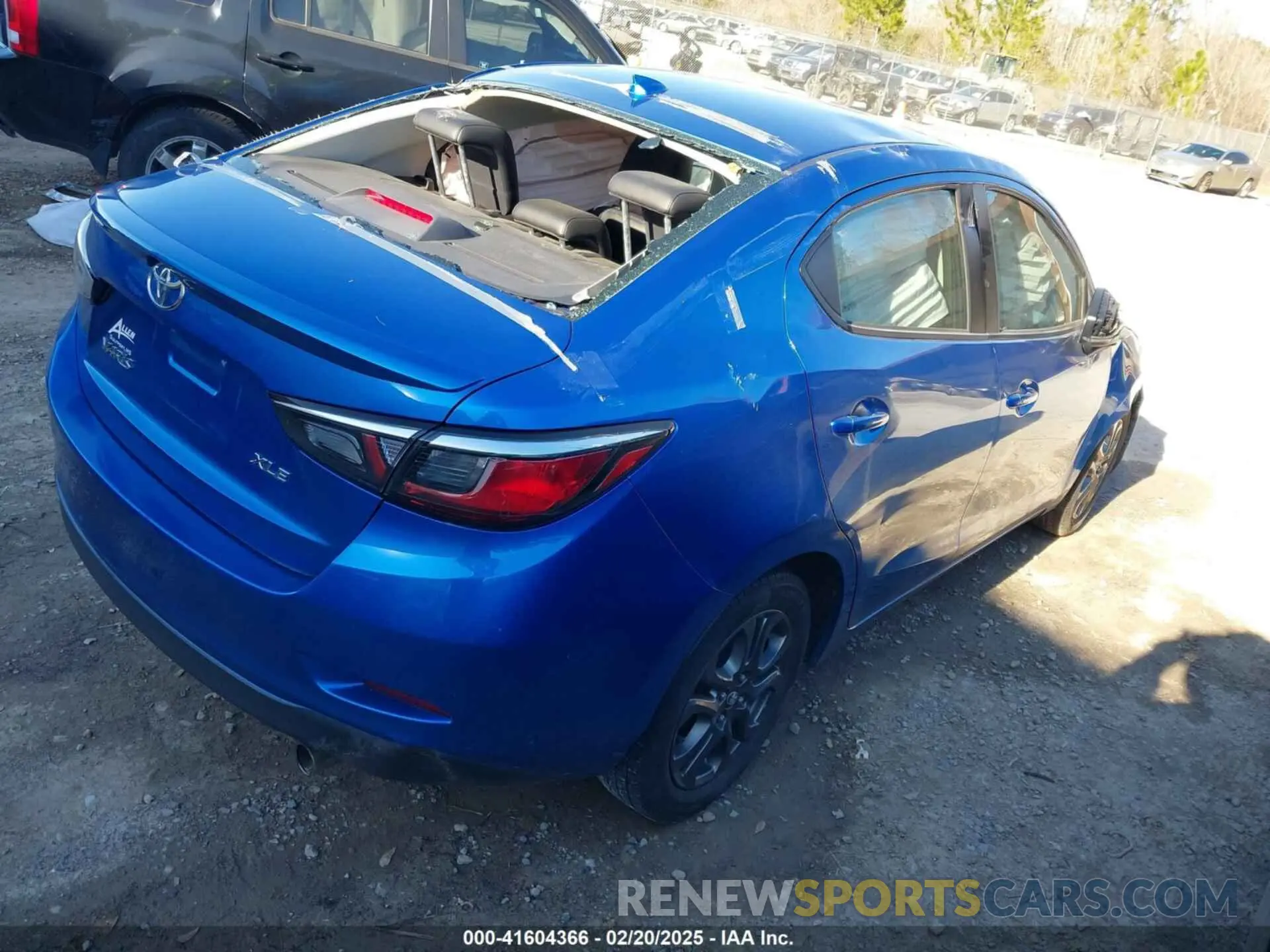 4 Photograph of a damaged car 3MYDLBYV2KY509439 TOYOTA YARIS 2019