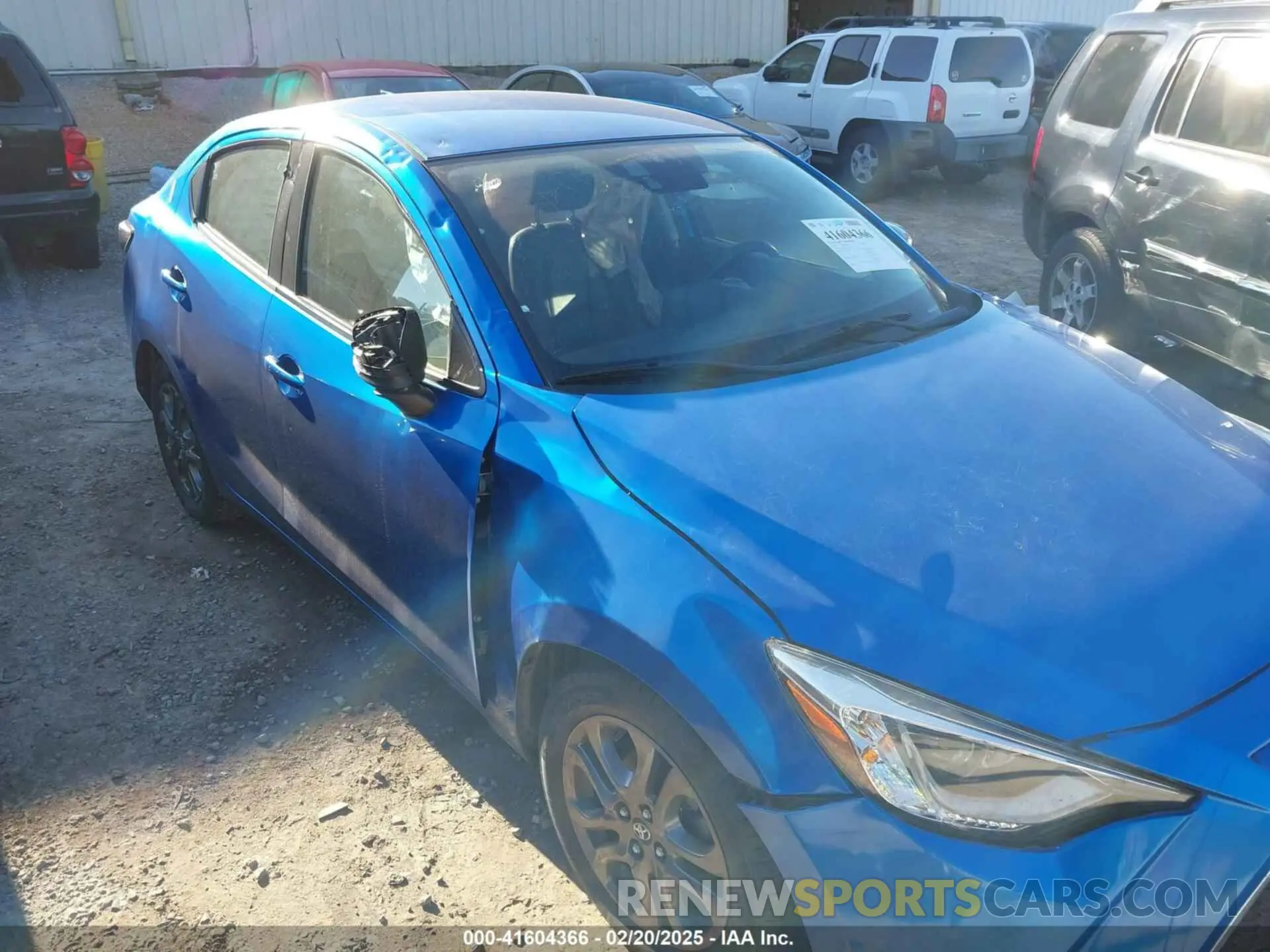 6 Photograph of a damaged car 3MYDLBYV2KY509439 TOYOTA YARIS 2019