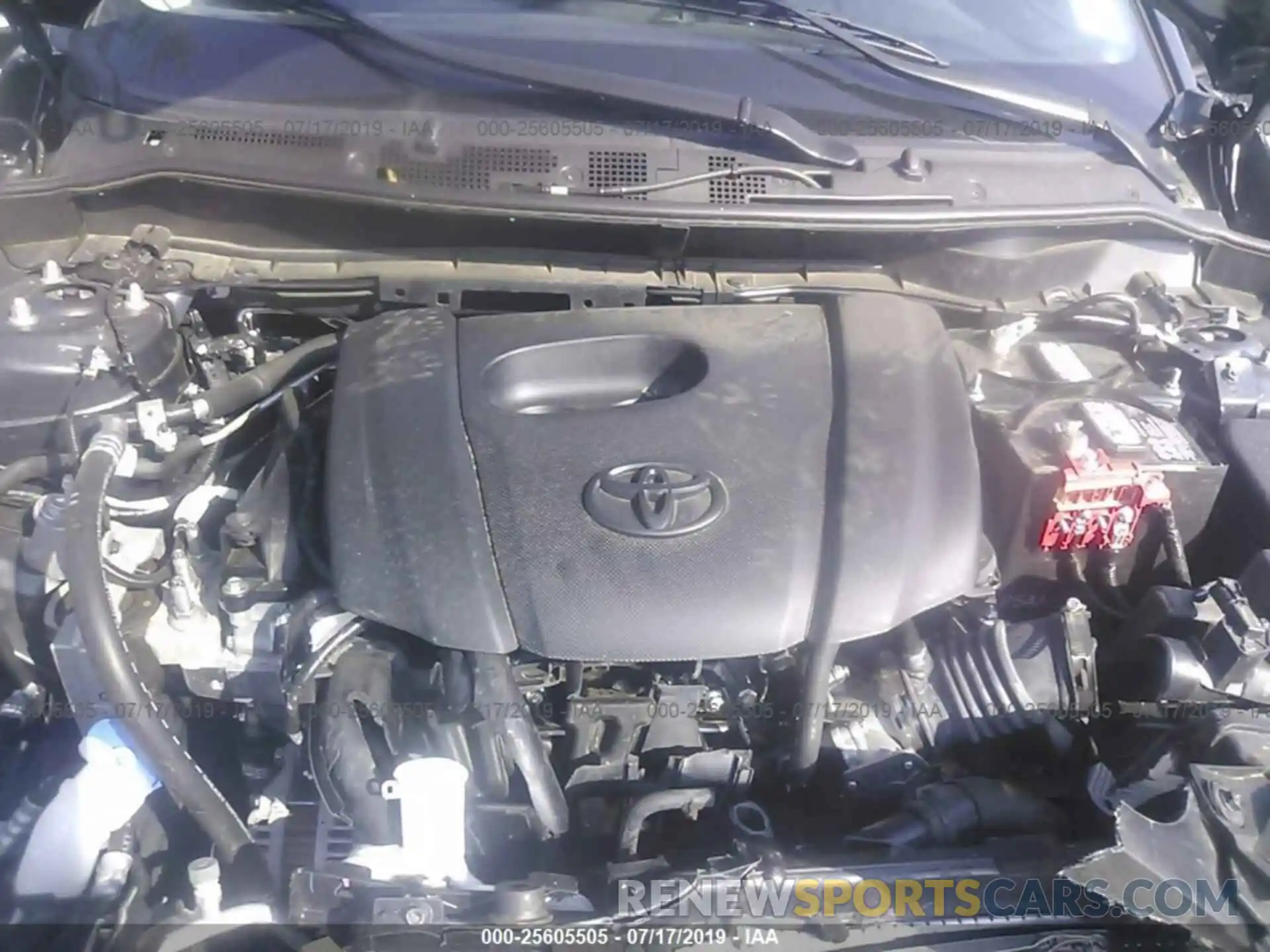 10 Photograph of a damaged car 3MYDLBYV2KY512423 TOYOTA YARIS 2019