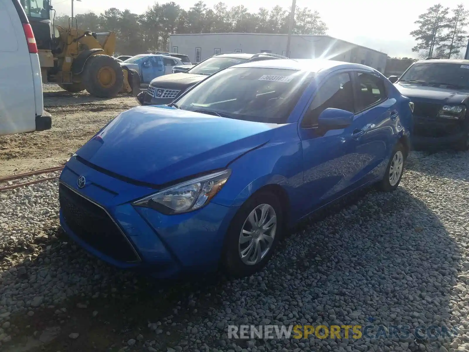 2 Photograph of a damaged car 3MYDLBYV2KY514155 TOYOTA YARIS 2019