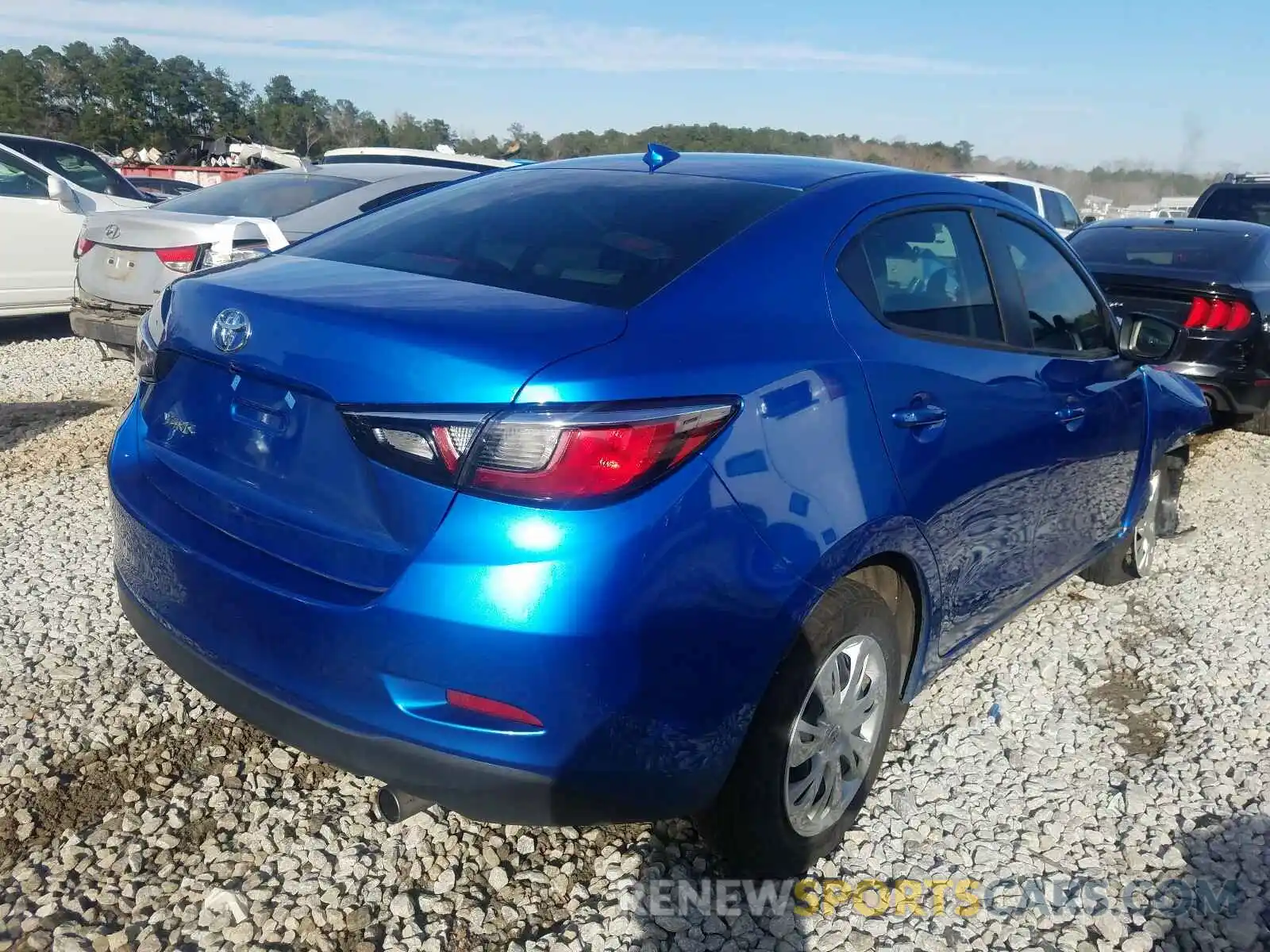 4 Photograph of a damaged car 3MYDLBYV2KY514155 TOYOTA YARIS 2019