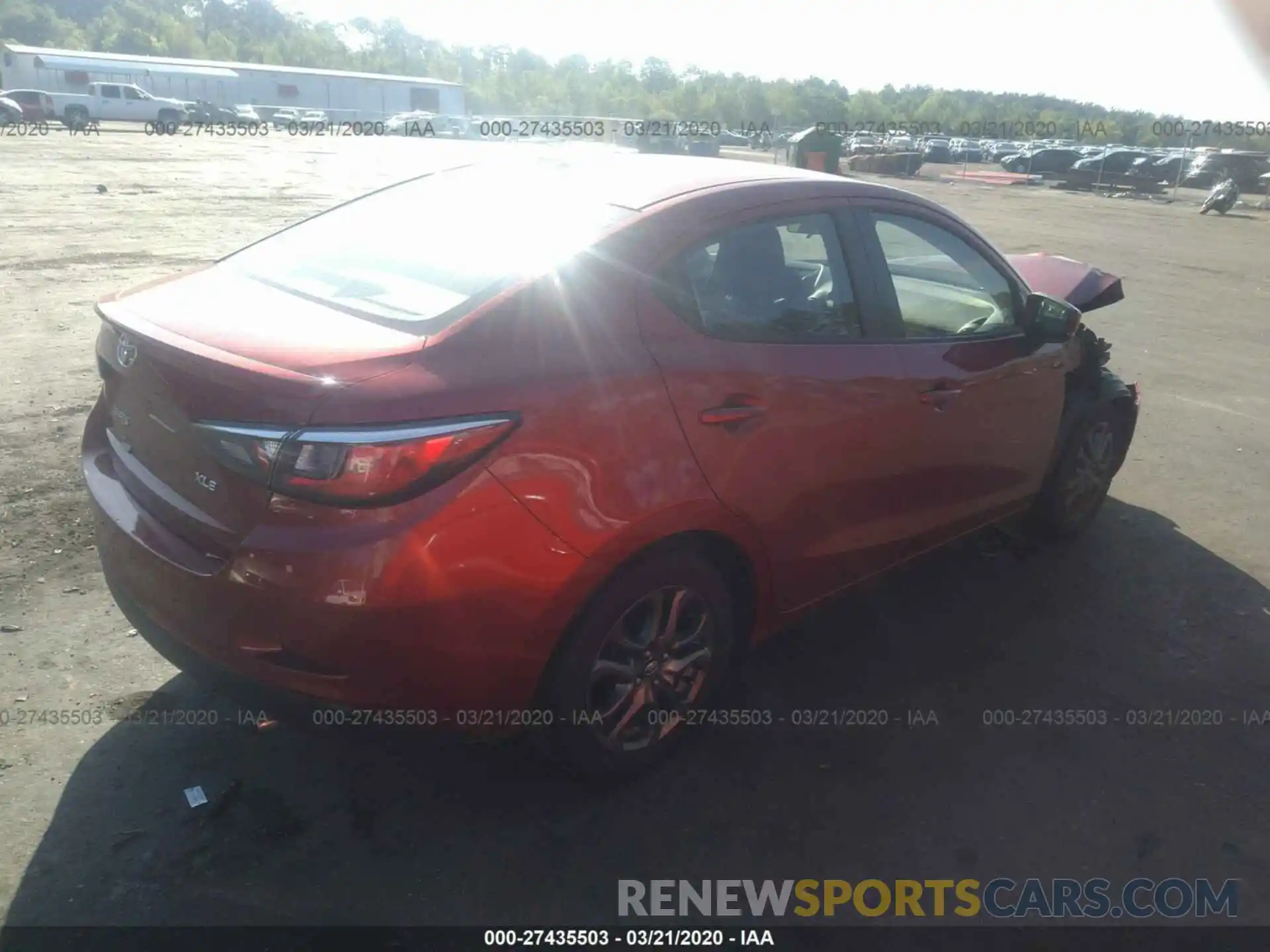 4 Photograph of a damaged car 3MYDLBYV2KY520411 TOYOTA YARIS 2019