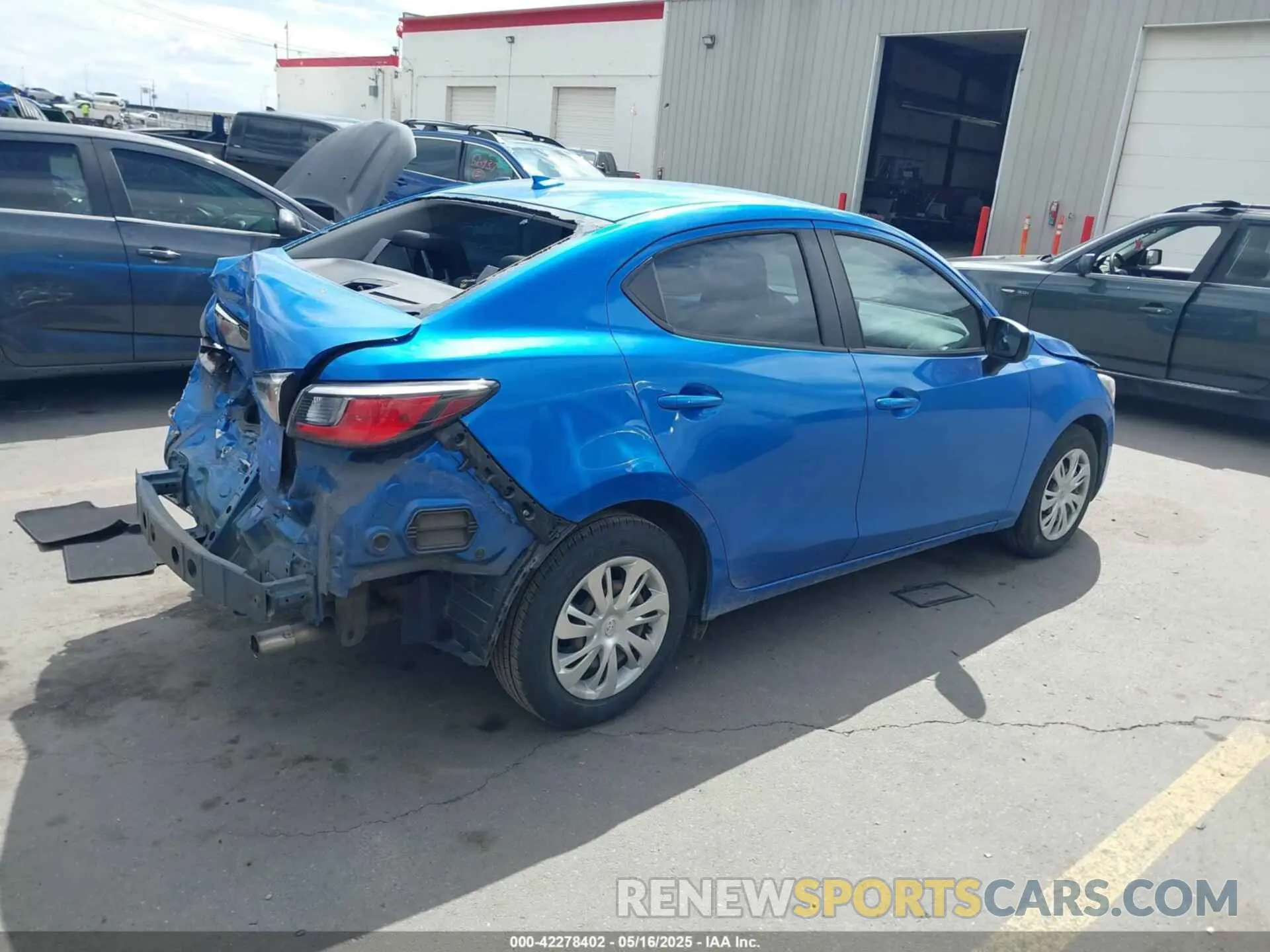 4 Photograph of a damaged car 3MYDLBYV2KY520621 TOYOTA YARIS 2019