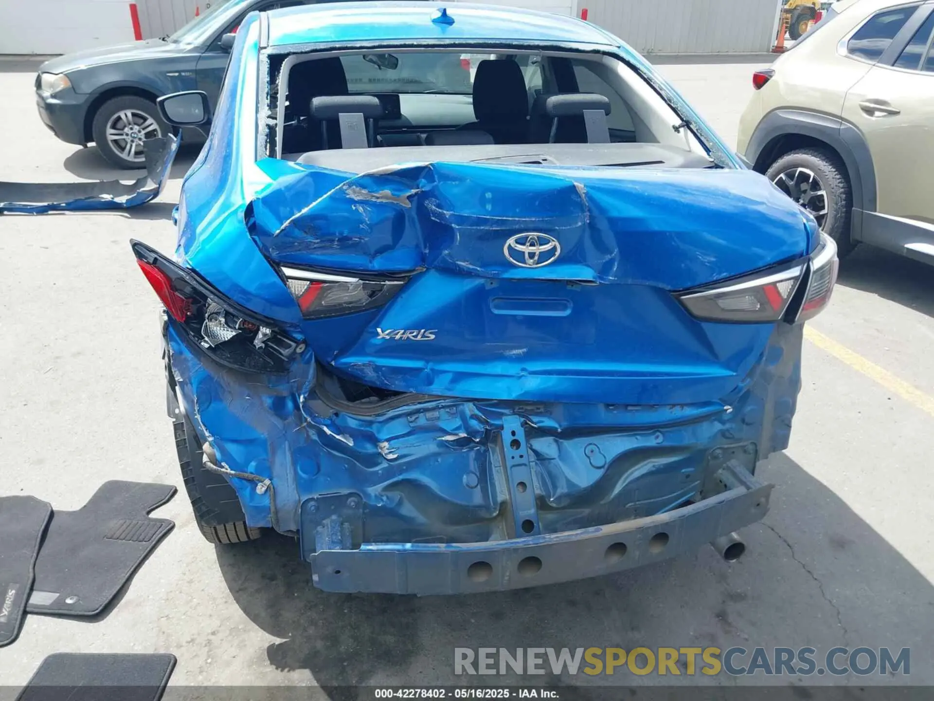 6 Photograph of a damaged car 3MYDLBYV2KY520621 TOYOTA YARIS 2019