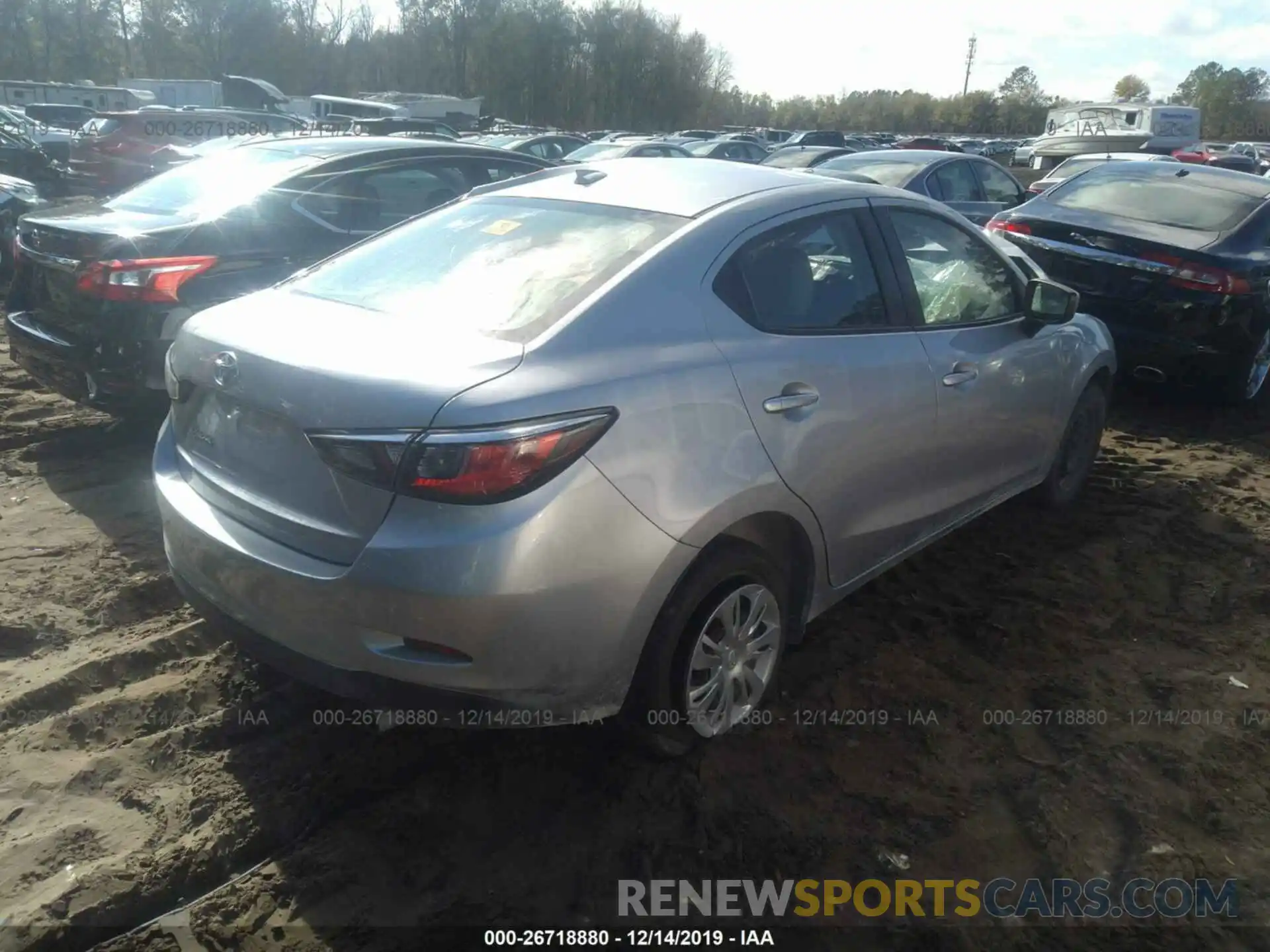 4 Photograph of a damaged car 3MYDLBYV2KY521381 TOYOTA YARIS 2019