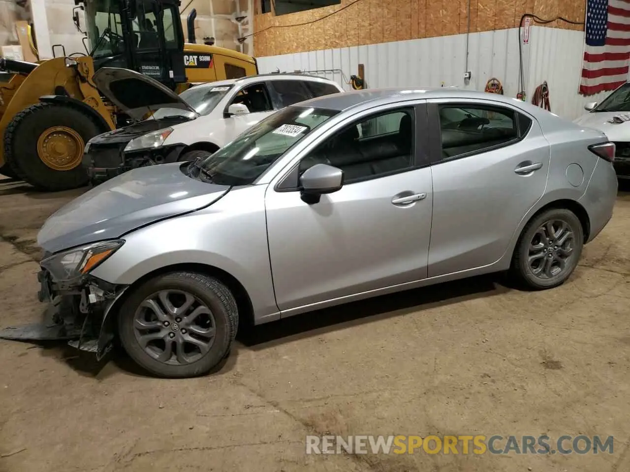 1 Photograph of a damaged car 3MYDLBYV2KY526497 TOYOTA YARIS 2019