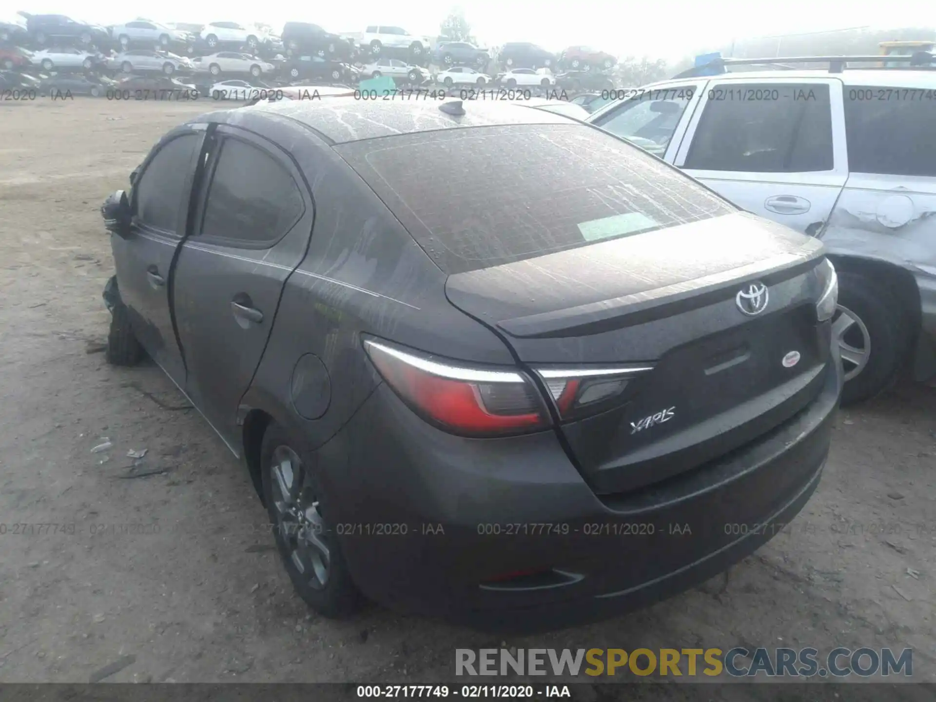 3 Photograph of a damaged car 3MYDLBYV2KY528265 TOYOTA YARIS 2019