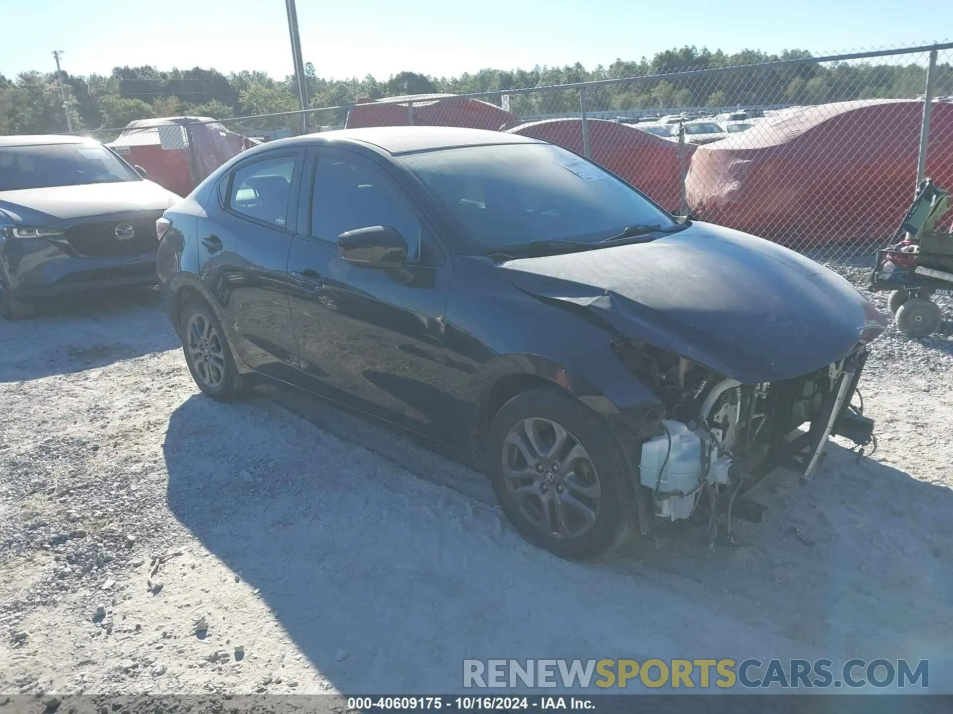 1 Photograph of a damaged car 3MYDLBYV3KY500300 TOYOTA YARIS 2019