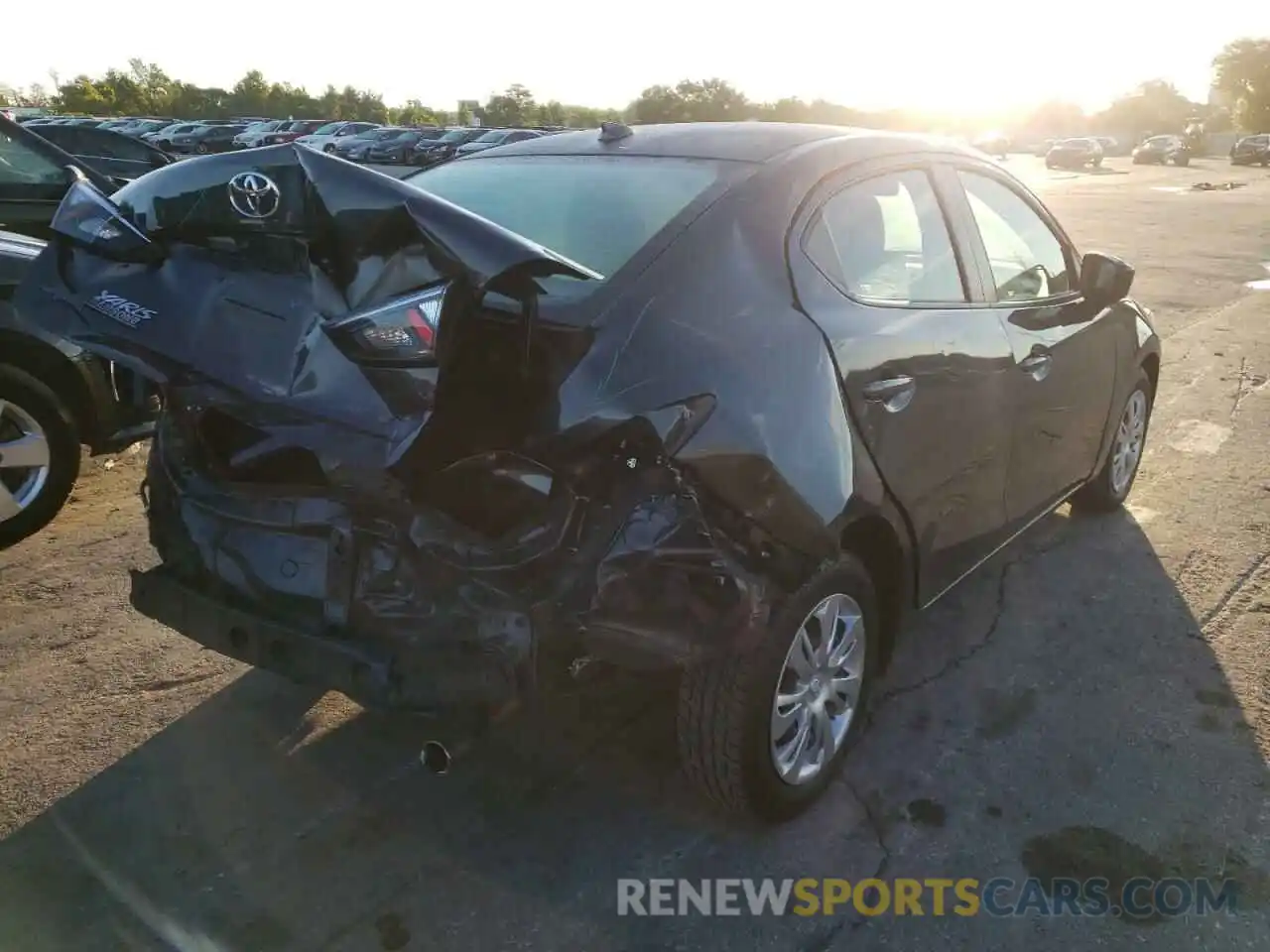 4 Photograph of a damaged car 3MYDLBYV3KY505187 TOYOTA YARIS 2019