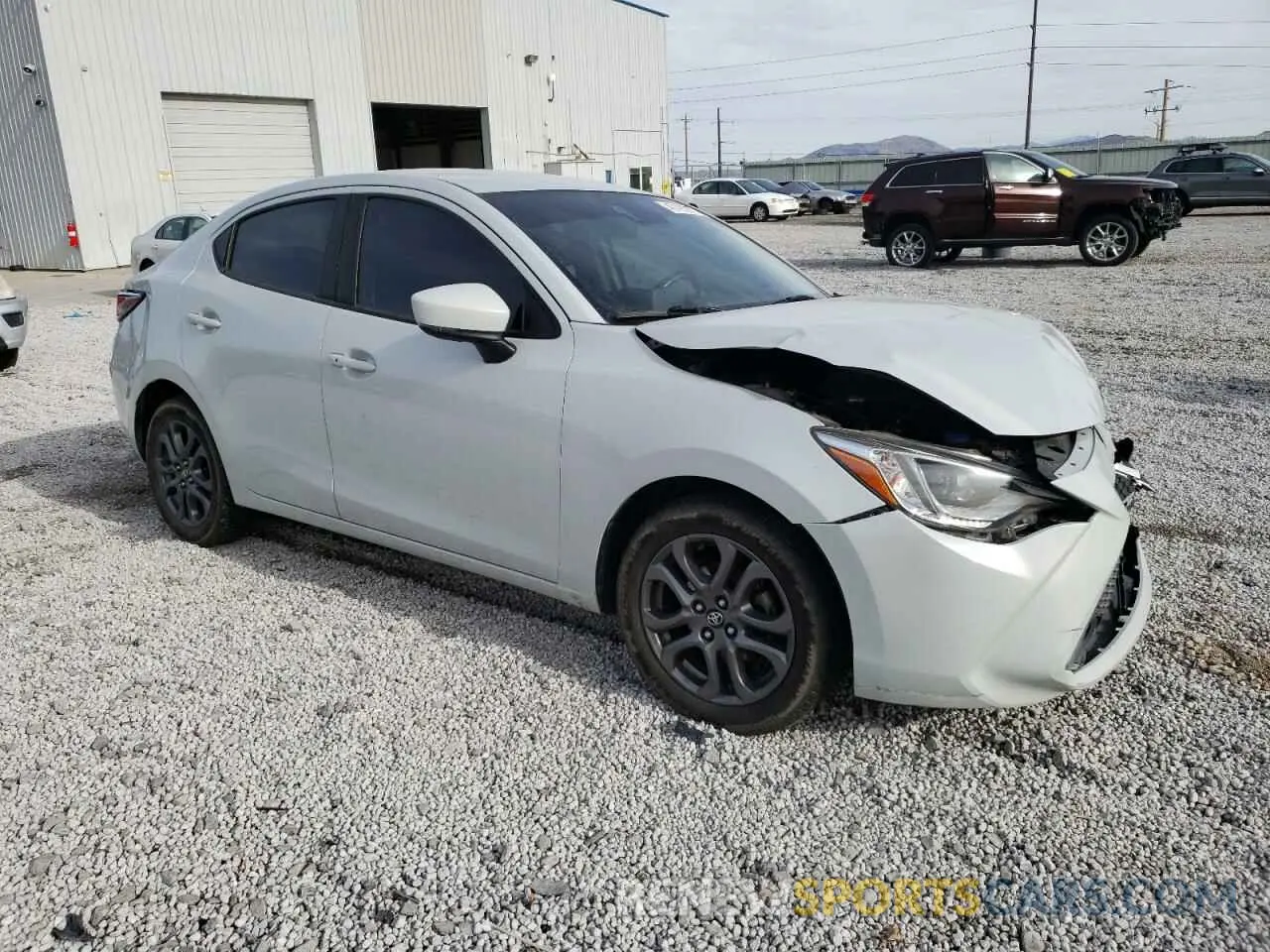 4 Photograph of a damaged car 3MYDLBYV3KY506033 TOYOTA YARIS 2019