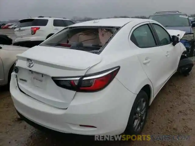 4 Photograph of a damaged car 3MYDLBYV3KY507800 TOYOTA YARIS 2019