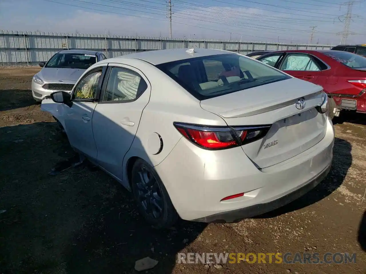 3 Photograph of a damaged car 3MYDLBYV3KY514746 TOYOTA YARIS 2019