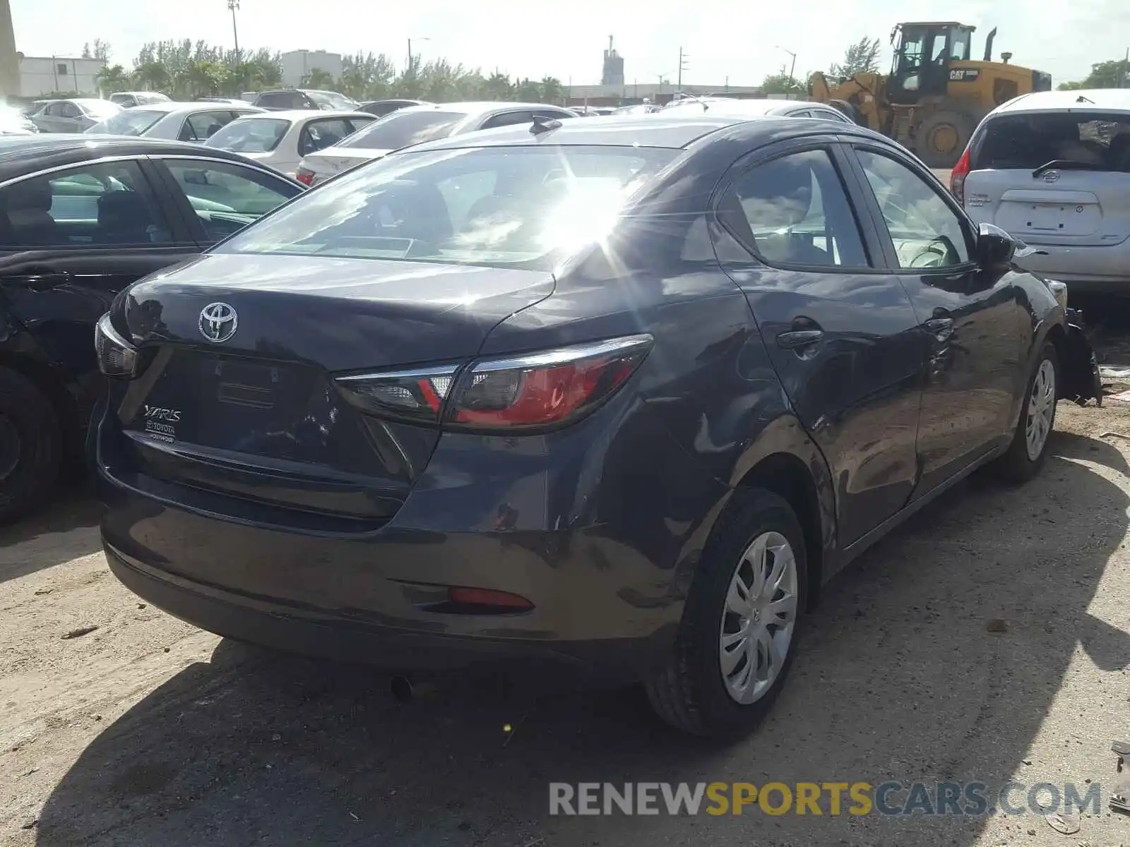 4 Photograph of a damaged car 3MYDLBYV3KY517047 TOYOTA YARIS 2019