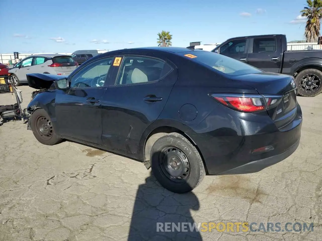 2 Photograph of a damaged car 3MYDLBYV3KY519915 TOYOTA YARIS 2019