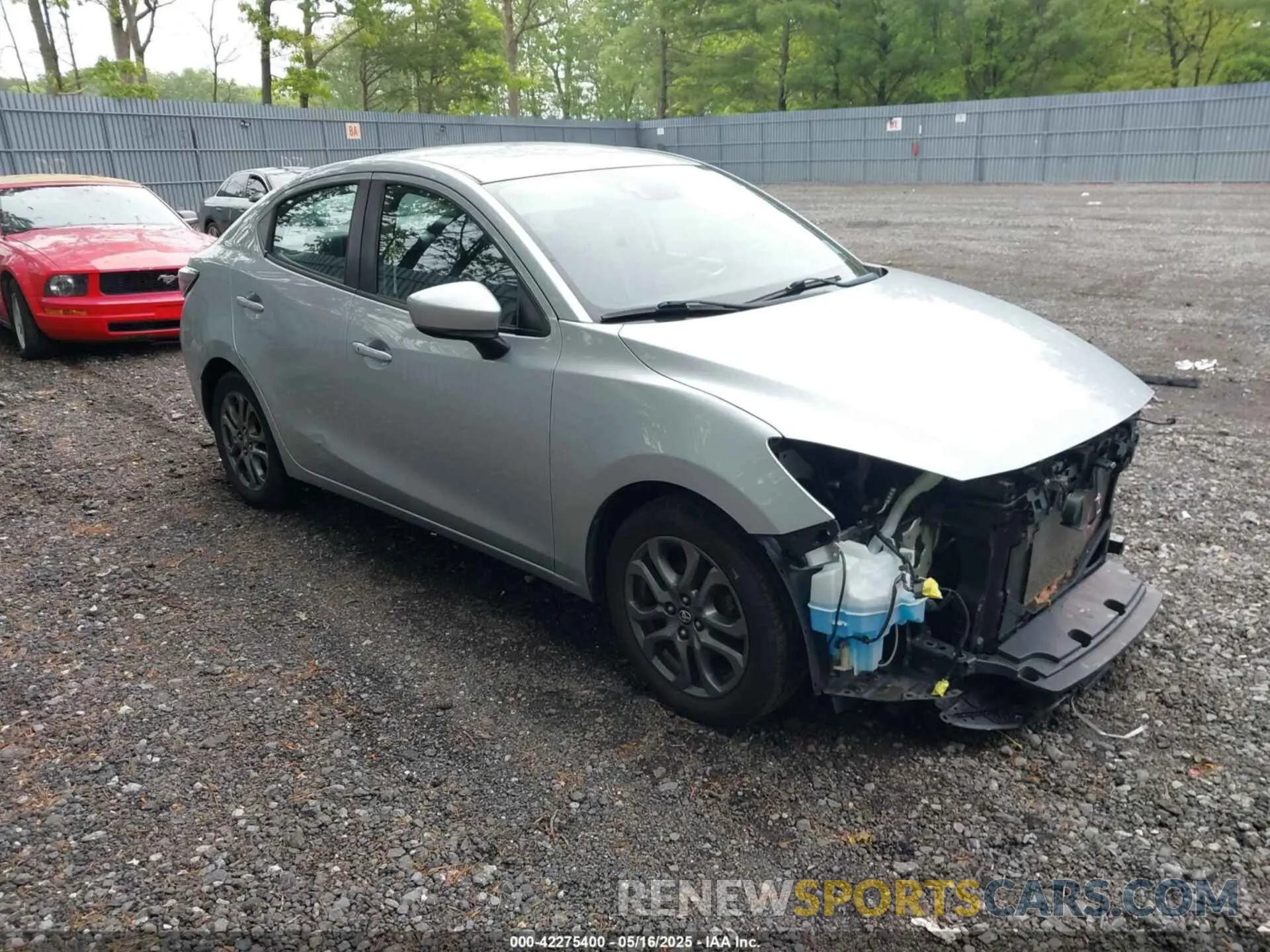 1 Photograph of a damaged car 3MYDLBYV3KY525777 TOYOTA YARIS 2019