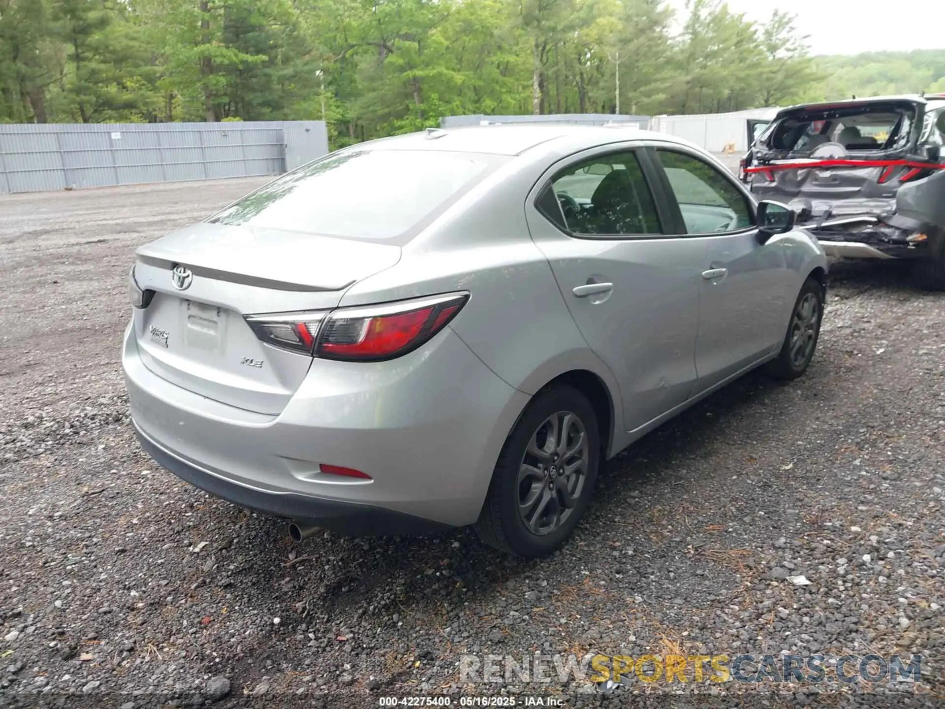 4 Photograph of a damaged car 3MYDLBYV3KY525777 TOYOTA YARIS 2019