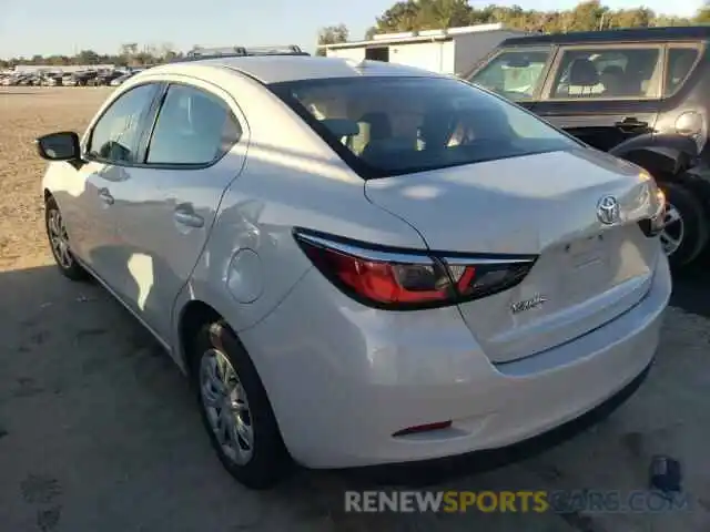 3 Photograph of a damaged car 3MYDLBYV4KY501472 TOYOTA YARIS 2019