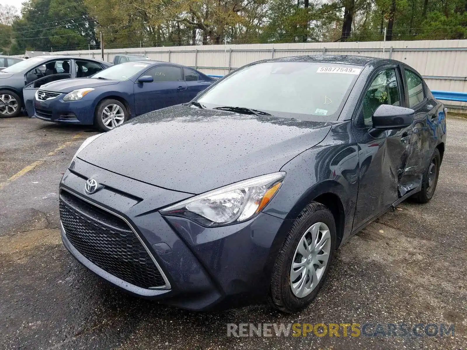 2 Photograph of a damaged car 3MYDLBYV4KY505229 TOYOTA YARIS 2019