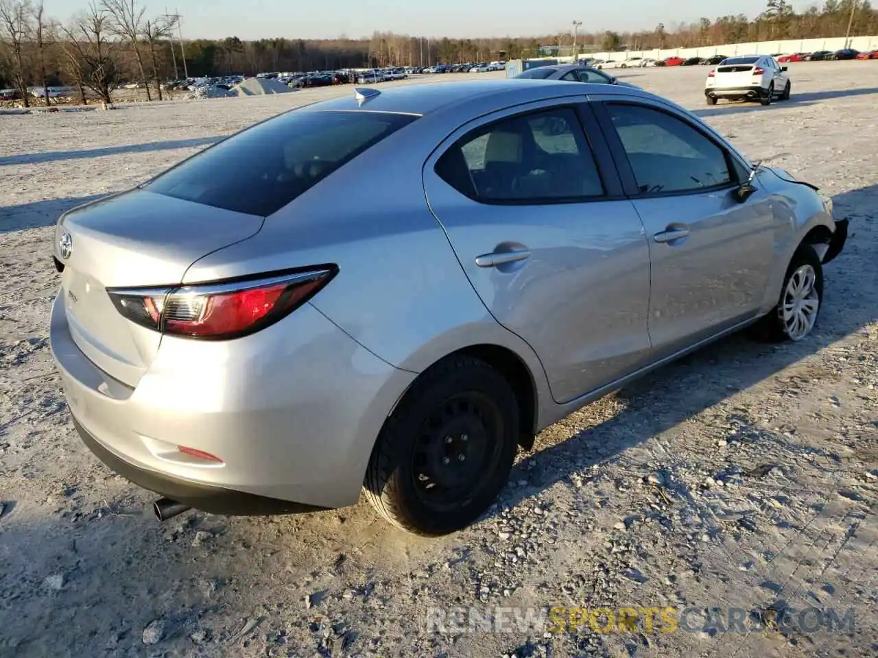 4 Photograph of a damaged car 3MYDLBYV4KY506798 TOYOTA YARIS 2019