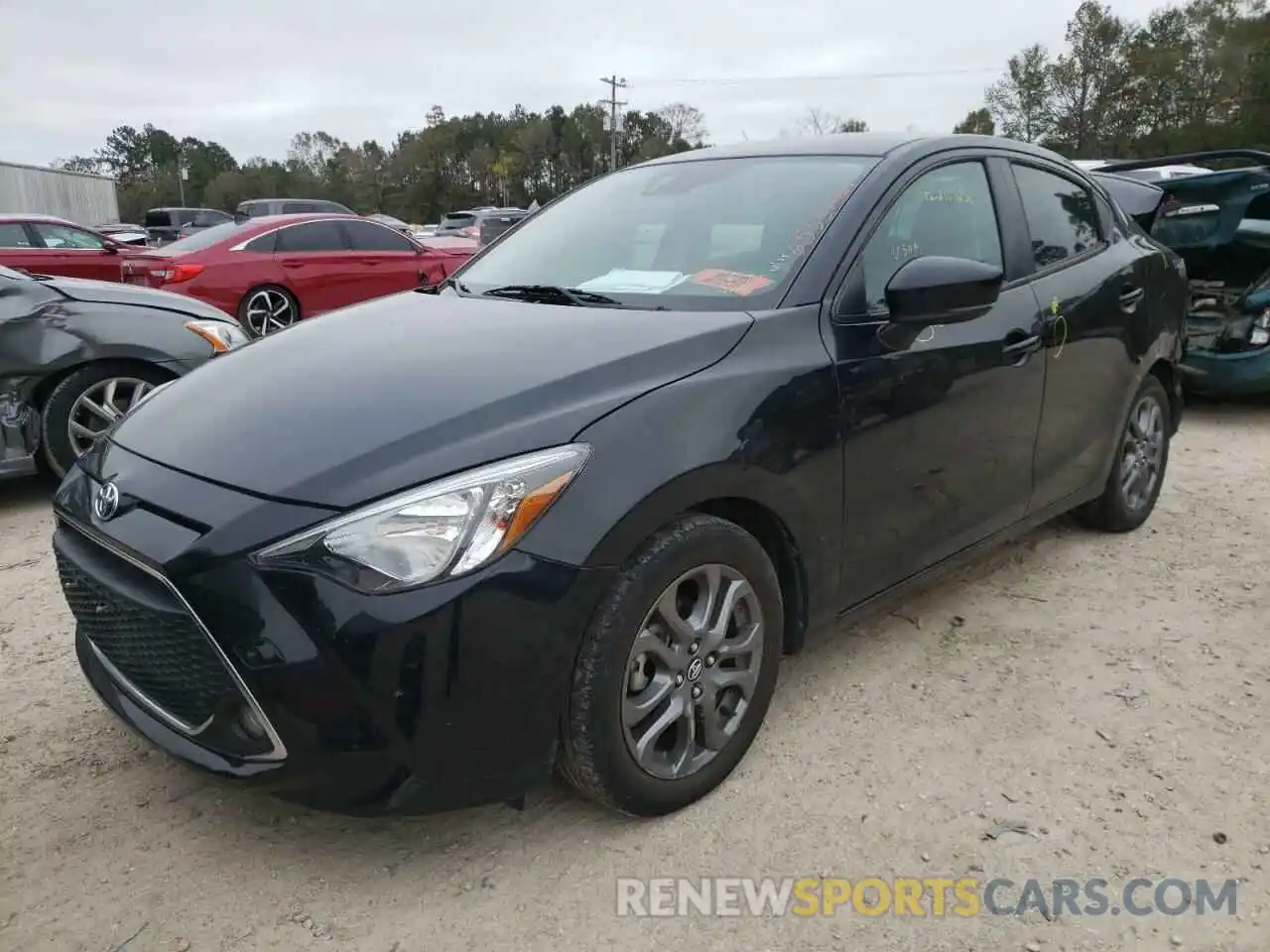 2 Photograph of a damaged car 3MYDLBYV4KY509006 TOYOTA YARIS 2019