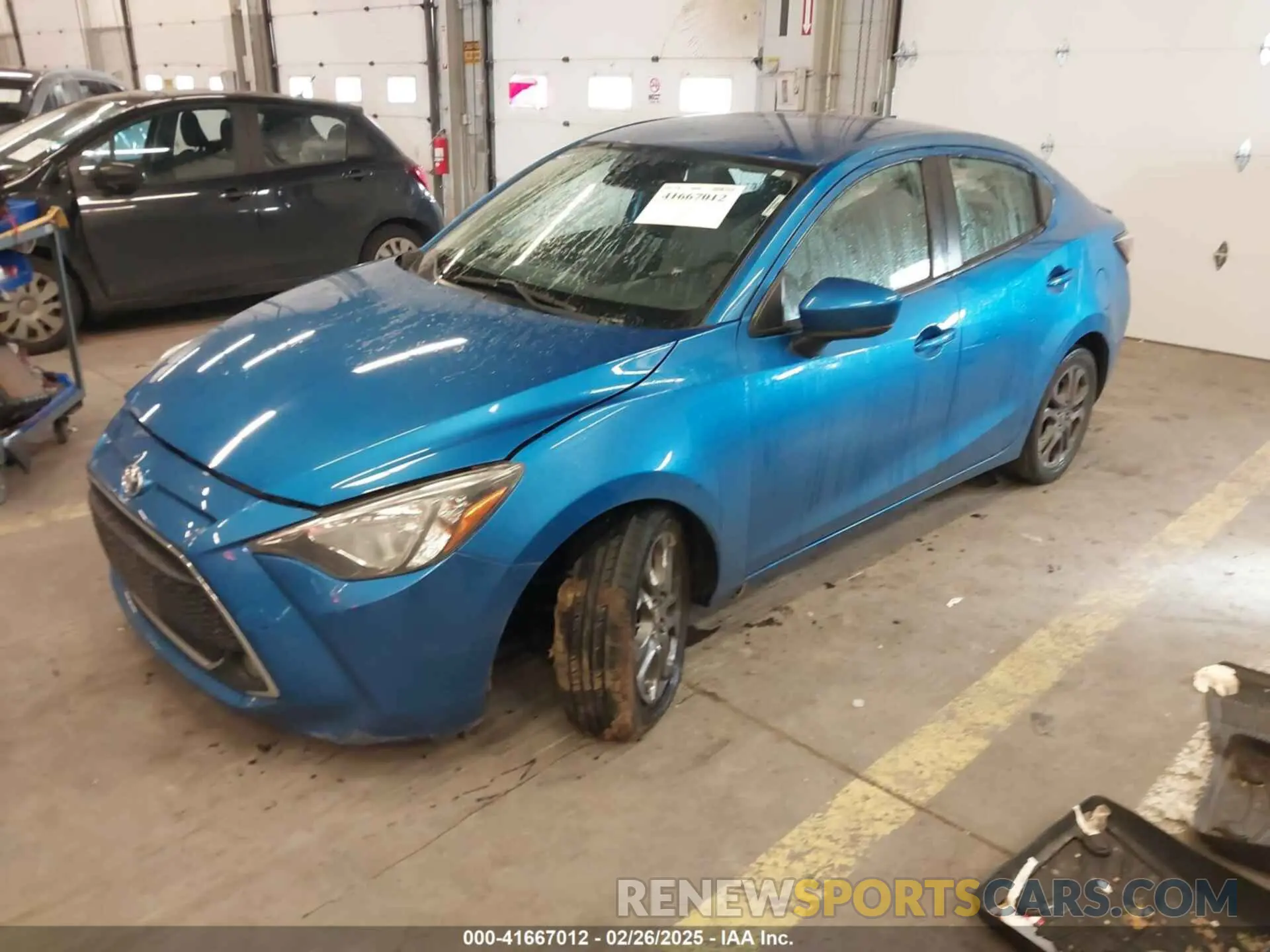 2 Photograph of a damaged car 3MYDLBYV4KY510172 TOYOTA YARIS 2019