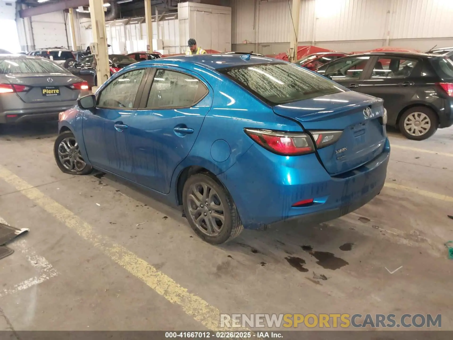 3 Photograph of a damaged car 3MYDLBYV4KY510172 TOYOTA YARIS 2019