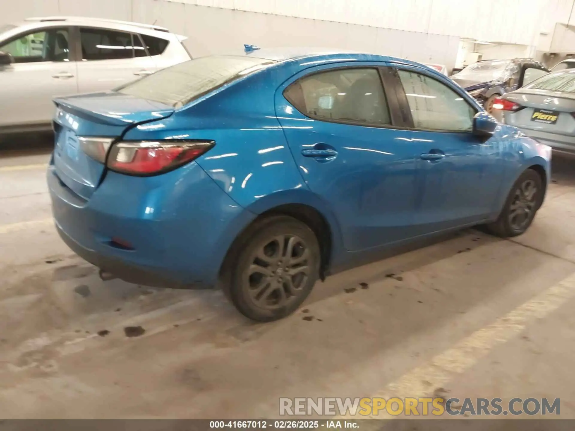 4 Photograph of a damaged car 3MYDLBYV4KY510172 TOYOTA YARIS 2019
