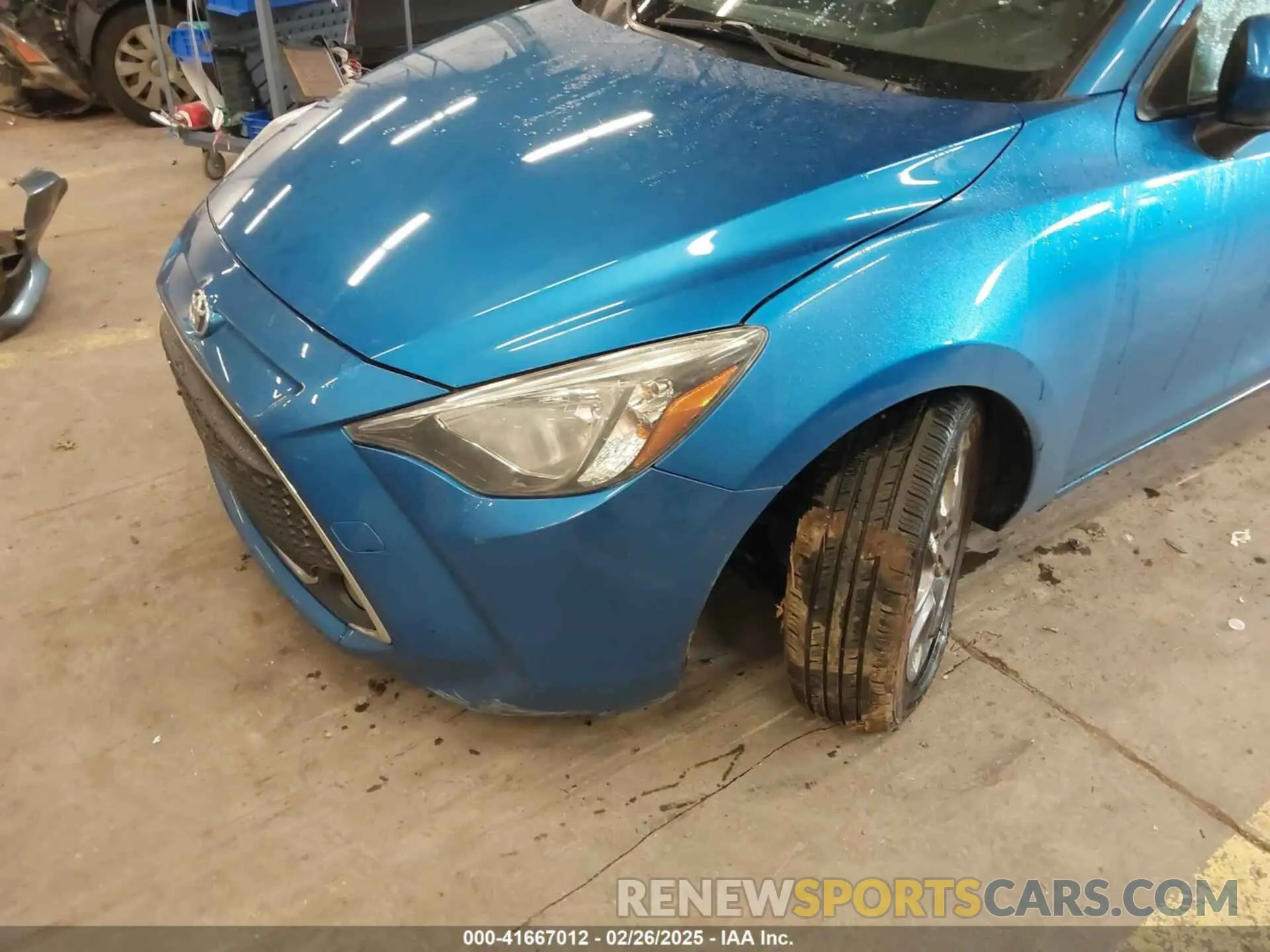 6 Photograph of a damaged car 3MYDLBYV4KY510172 TOYOTA YARIS 2019