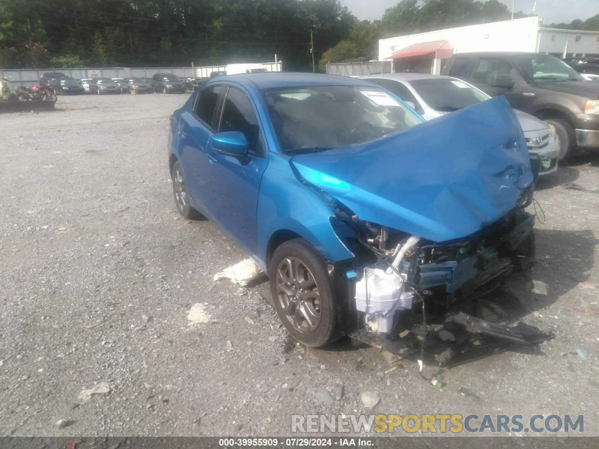1 Photograph of a damaged car 3MYDLBYV4KY511631 TOYOTA YARIS 2019