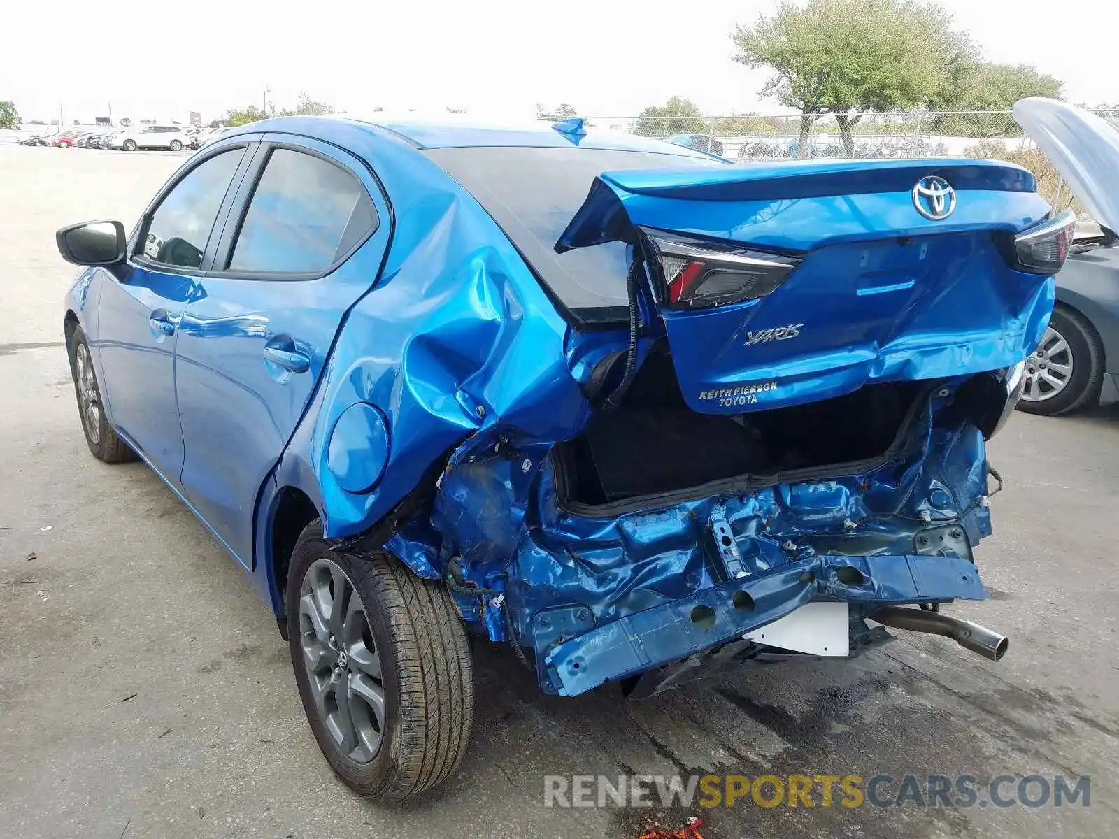 3 Photograph of a damaged car 3MYDLBYV4KY513492 TOYOTA YARIS 2019