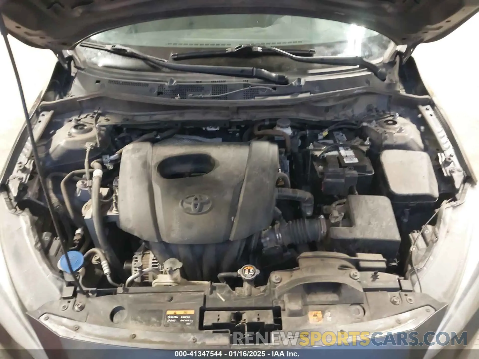 10 Photograph of a damaged car 3MYDLBYV4KY514254 TOYOTA YARIS 2019