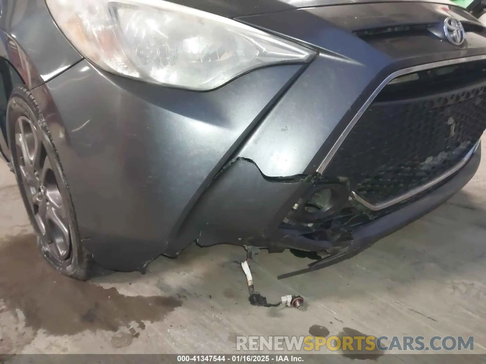 6 Photograph of a damaged car 3MYDLBYV4KY514254 TOYOTA YARIS 2019