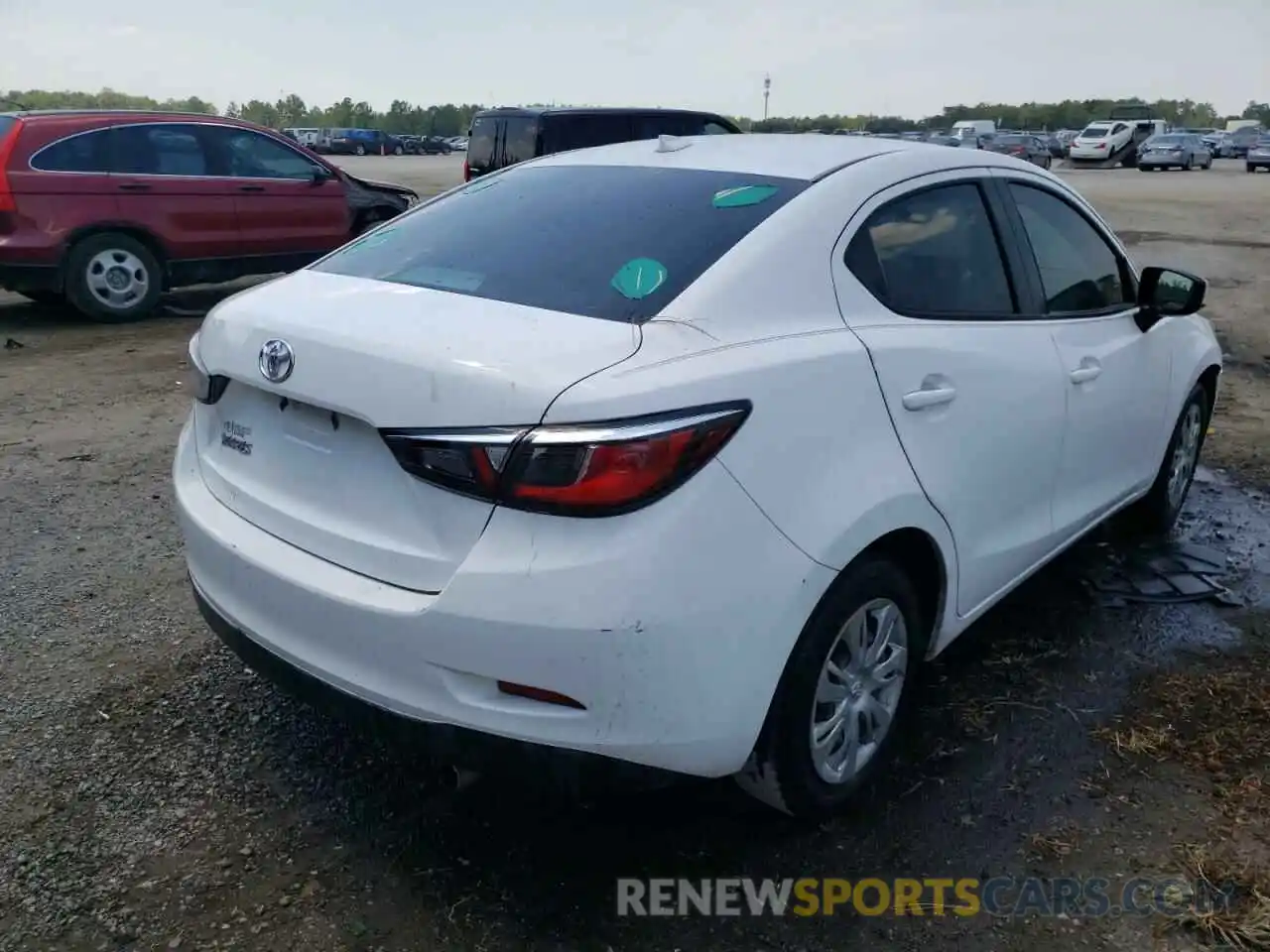 4 Photograph of a damaged car 3MYDLBYV4KY515551 TOYOTA YARIS 2019