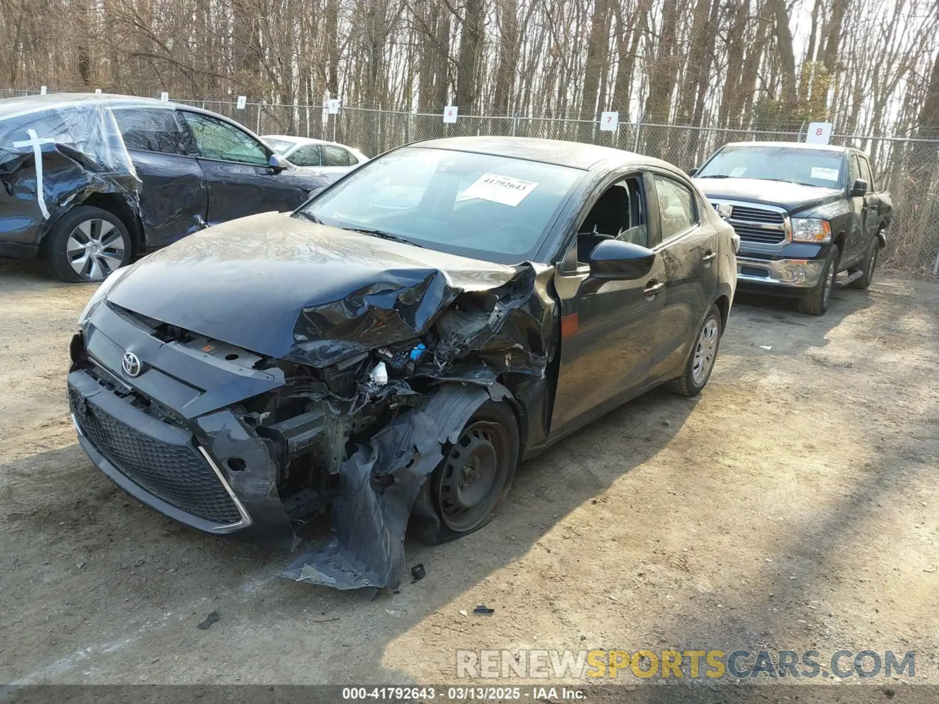 2 Photograph of a damaged car 3MYDLBYV4KY516277 TOYOTA YARIS 2019