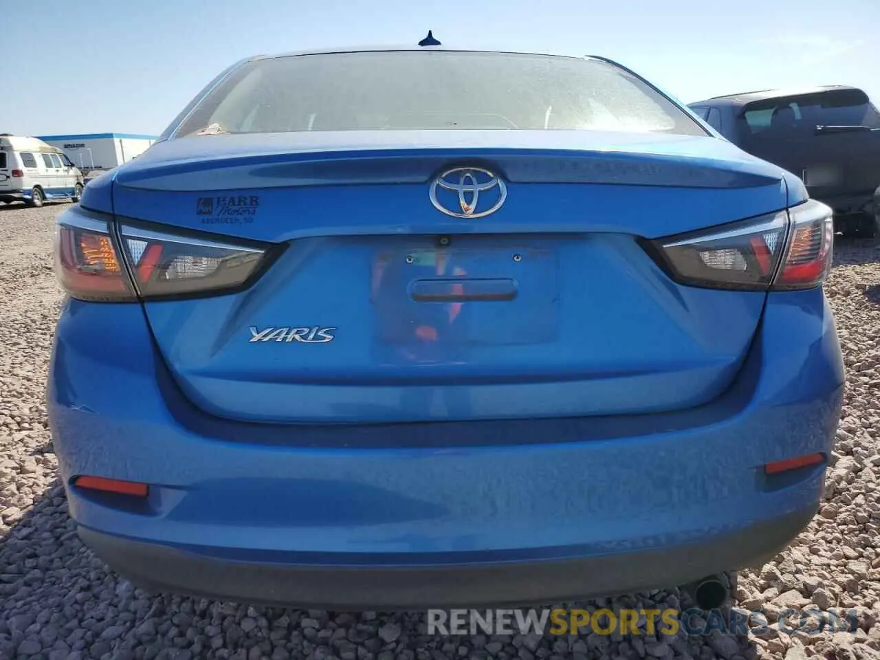 6 Photograph of a damaged car 3MYDLBYV4KY521740 TOYOTA YARIS 2019