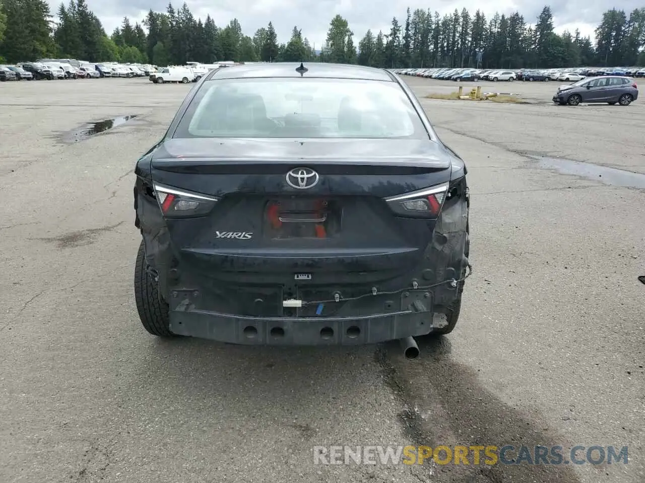 6 Photograph of a damaged car 3MYDLBYV4KY522001 TOYOTA YARIS 2019