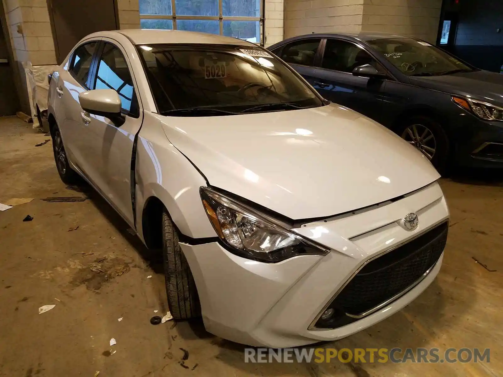 1 Photograph of a damaged car 3MYDLBYV4KY526419 TOYOTA YARIS 2019