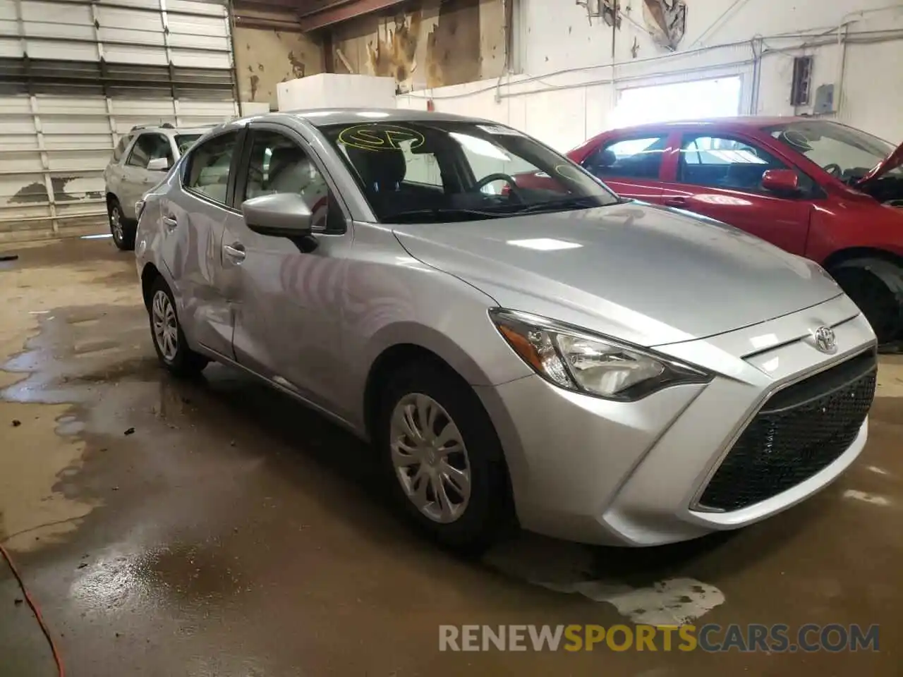 1 Photograph of a damaged car 3MYDLBYV4KY527795 TOYOTA YARIS 2019