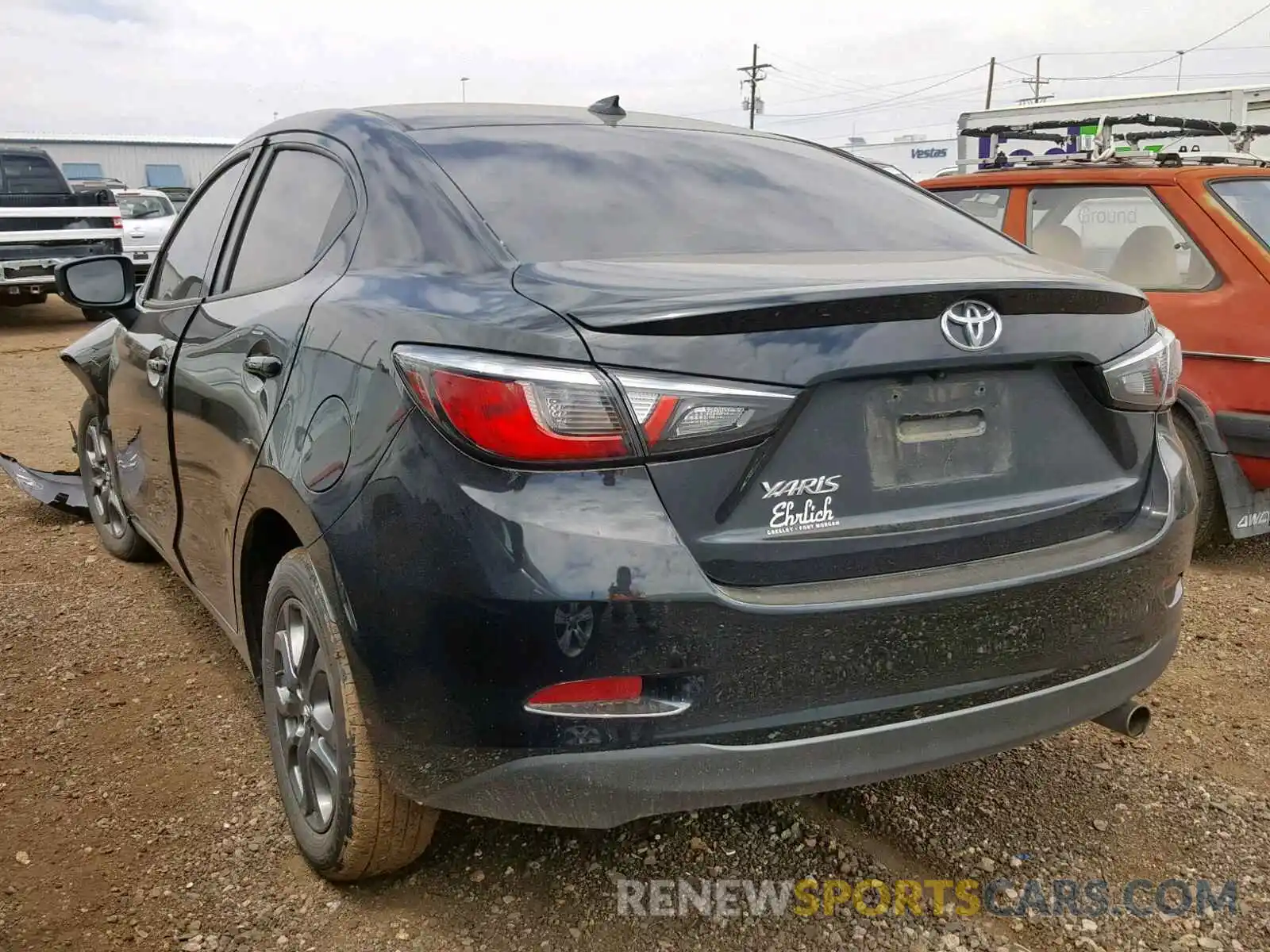 3 Photograph of a damaged car 3MYDLBYV5KY501786 TOYOTA YARIS 2019