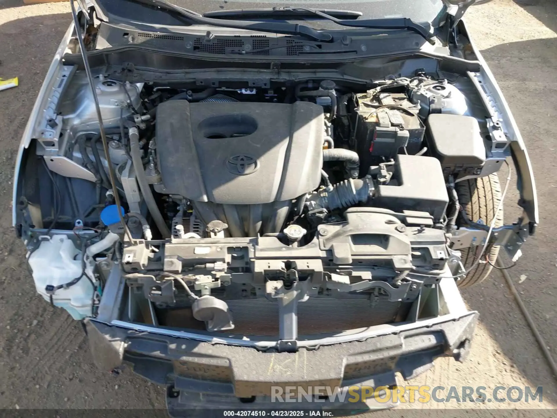 10 Photograph of a damaged car 3MYDLBYV5KY502386 TOYOTA YARIS 2019