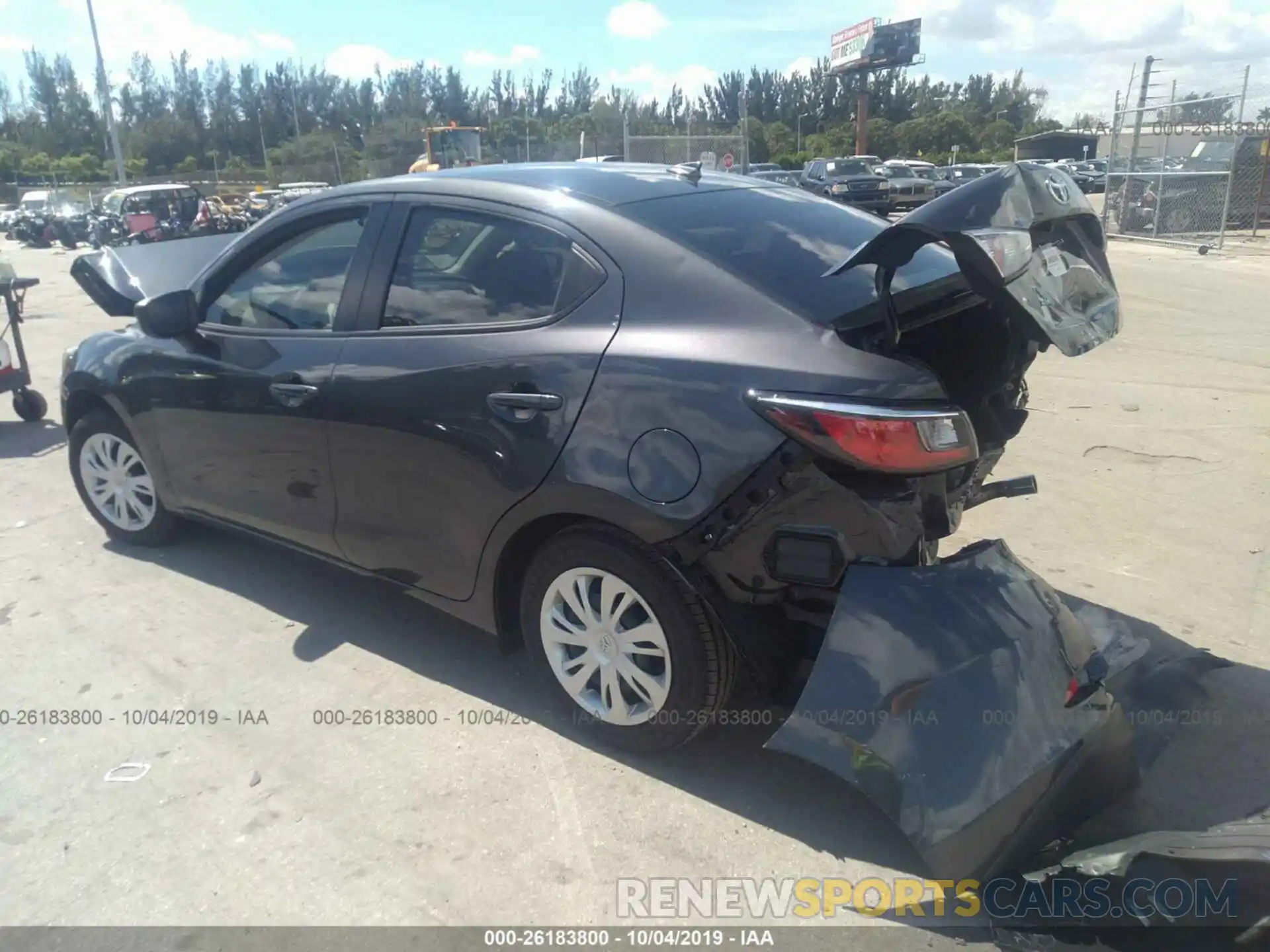 3 Photograph of a damaged car 3MYDLBYV5KY507166 TOYOTA YARIS 2019