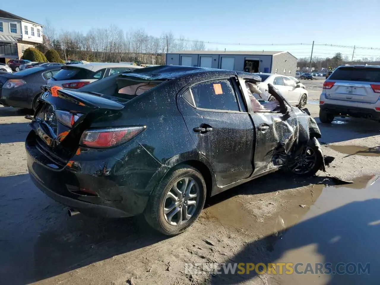 3 Photograph of a damaged car 3MYDLBYV5KY511606 TOYOTA YARIS 2019