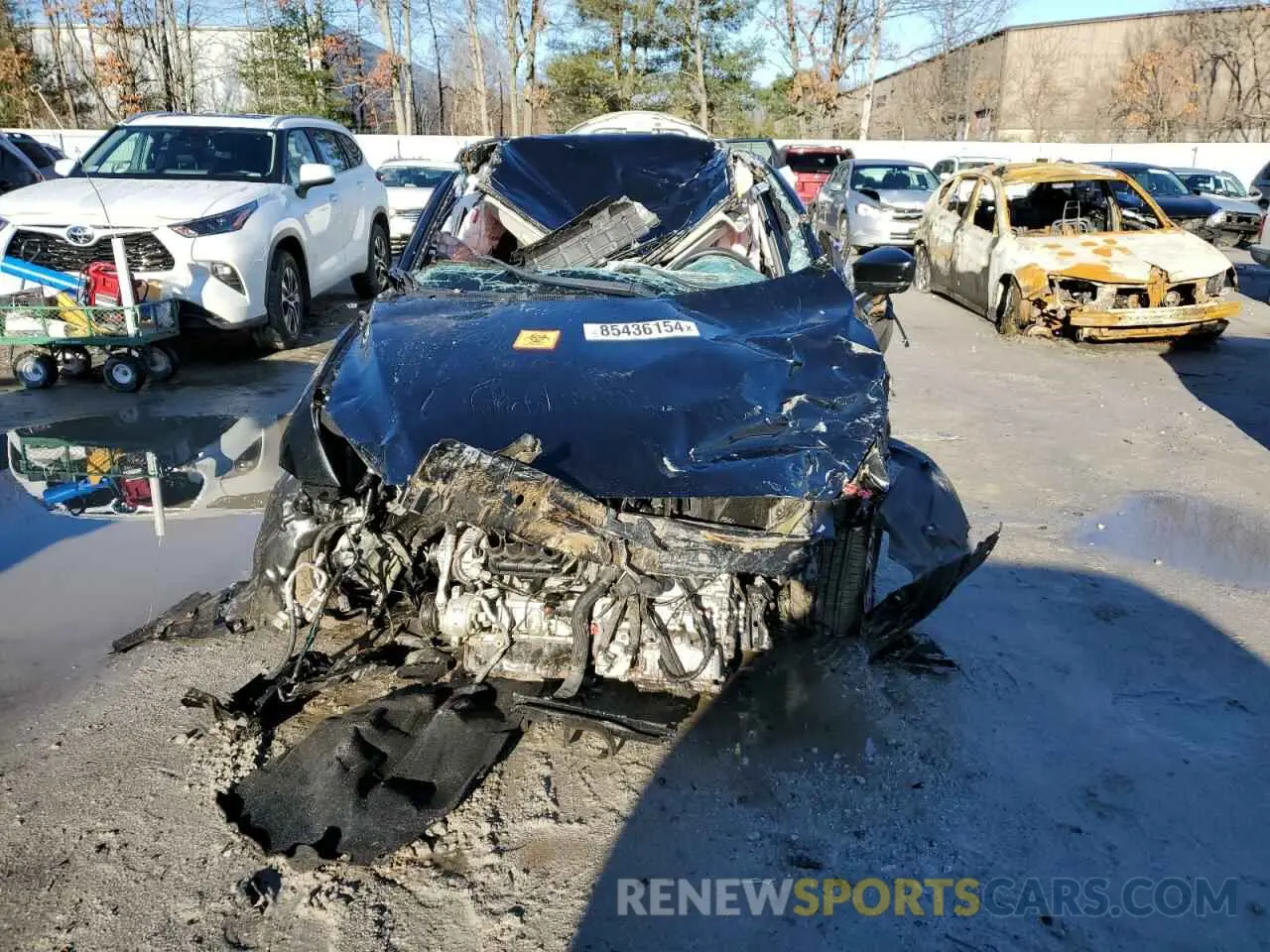 5 Photograph of a damaged car 3MYDLBYV5KY511606 TOYOTA YARIS 2019
