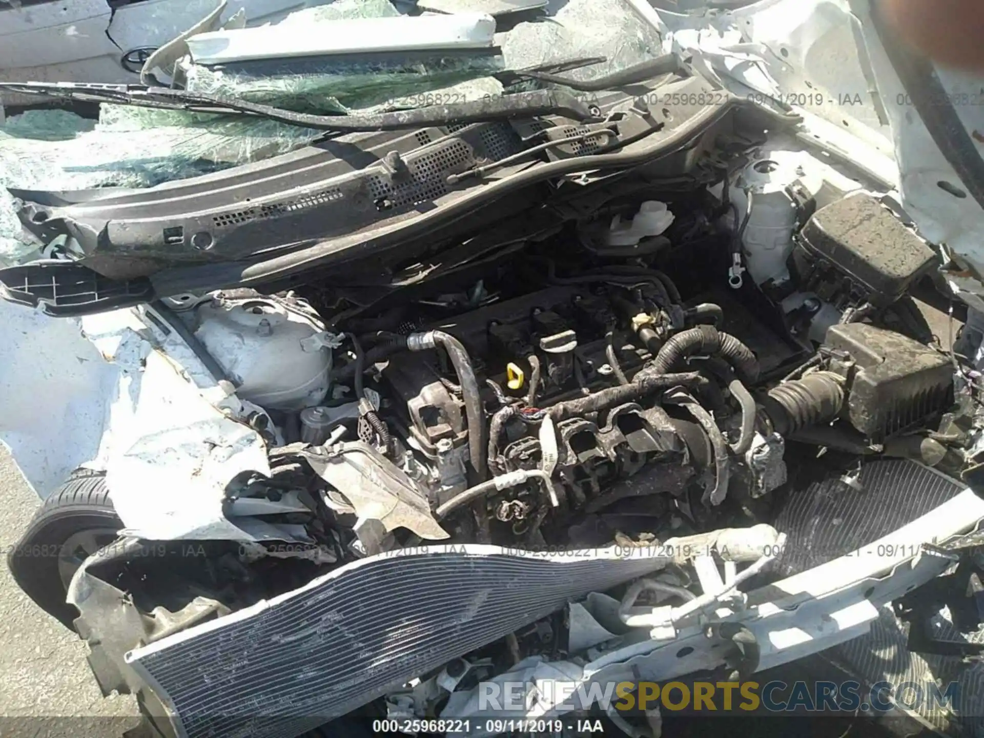 10 Photograph of a damaged car 3MYDLBYV5KY512318 TOYOTA YARIS 2019