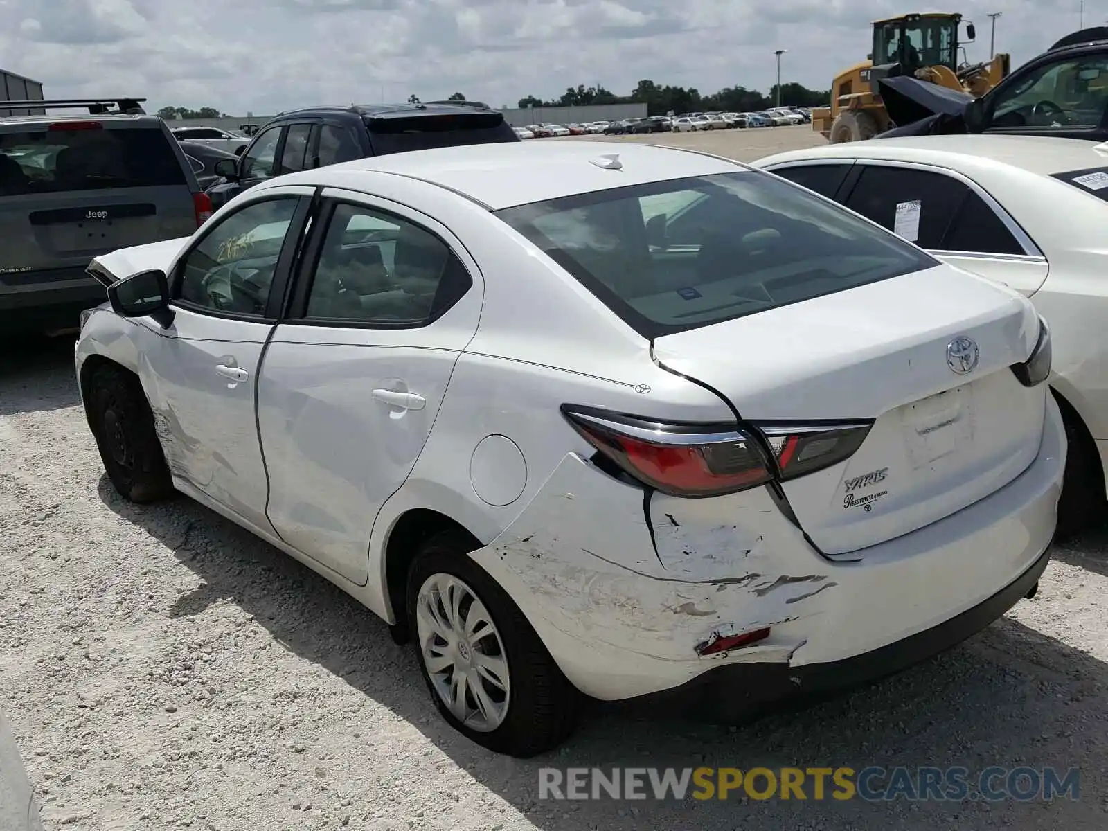 3 Photograph of a damaged car 3MYDLBYV5KY515073 TOYOTA YARIS 2019