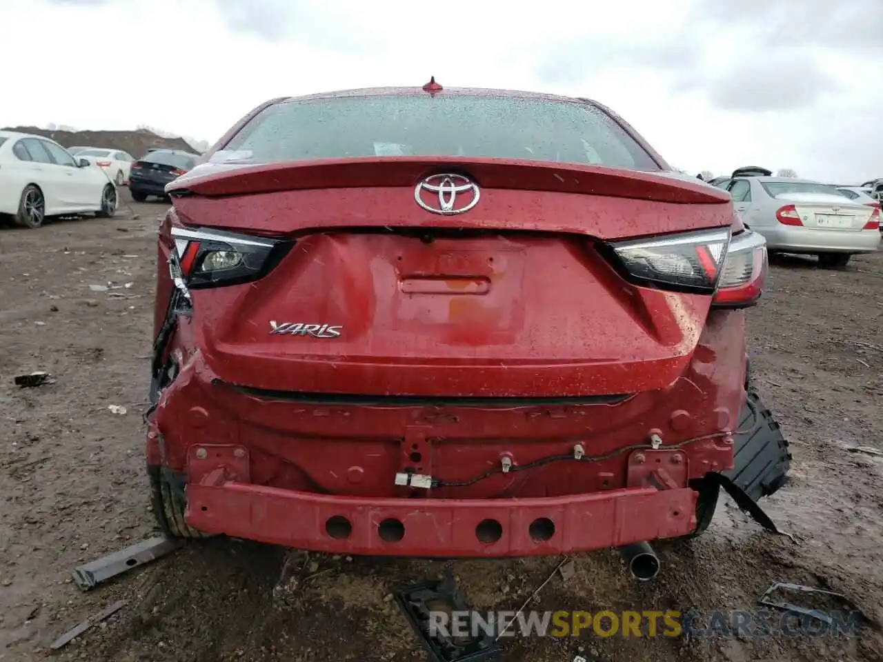 6 Photograph of a damaged car 3MYDLBYV5KY516885 TOYOTA YARIS 2019