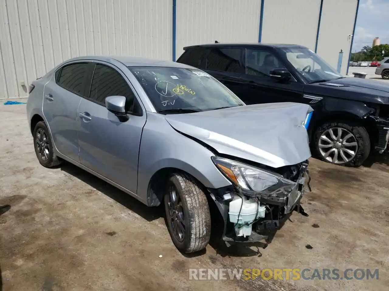 1 Photograph of a damaged car 3MYDLBYV5KY520290 TOYOTA YARIS 2019